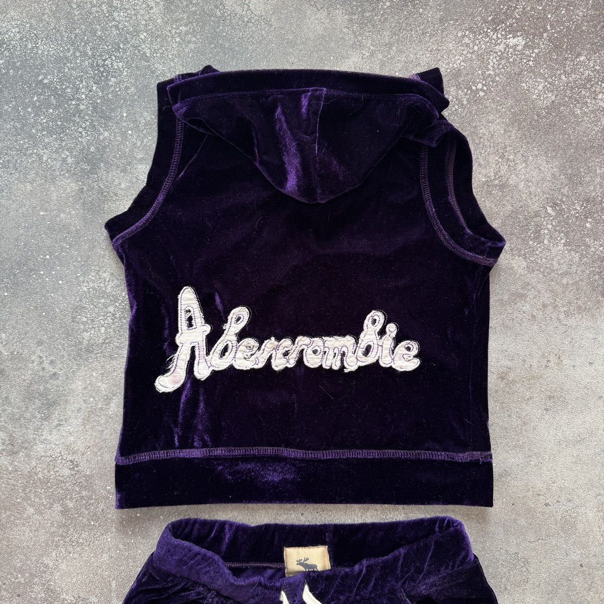 Abercrombie & Fitch Abercrombie & Fitch Vintage Y2K Glam Sexy Hoodie & Shorts Size S / US 4 / IT 40 - 2 Thumbnail