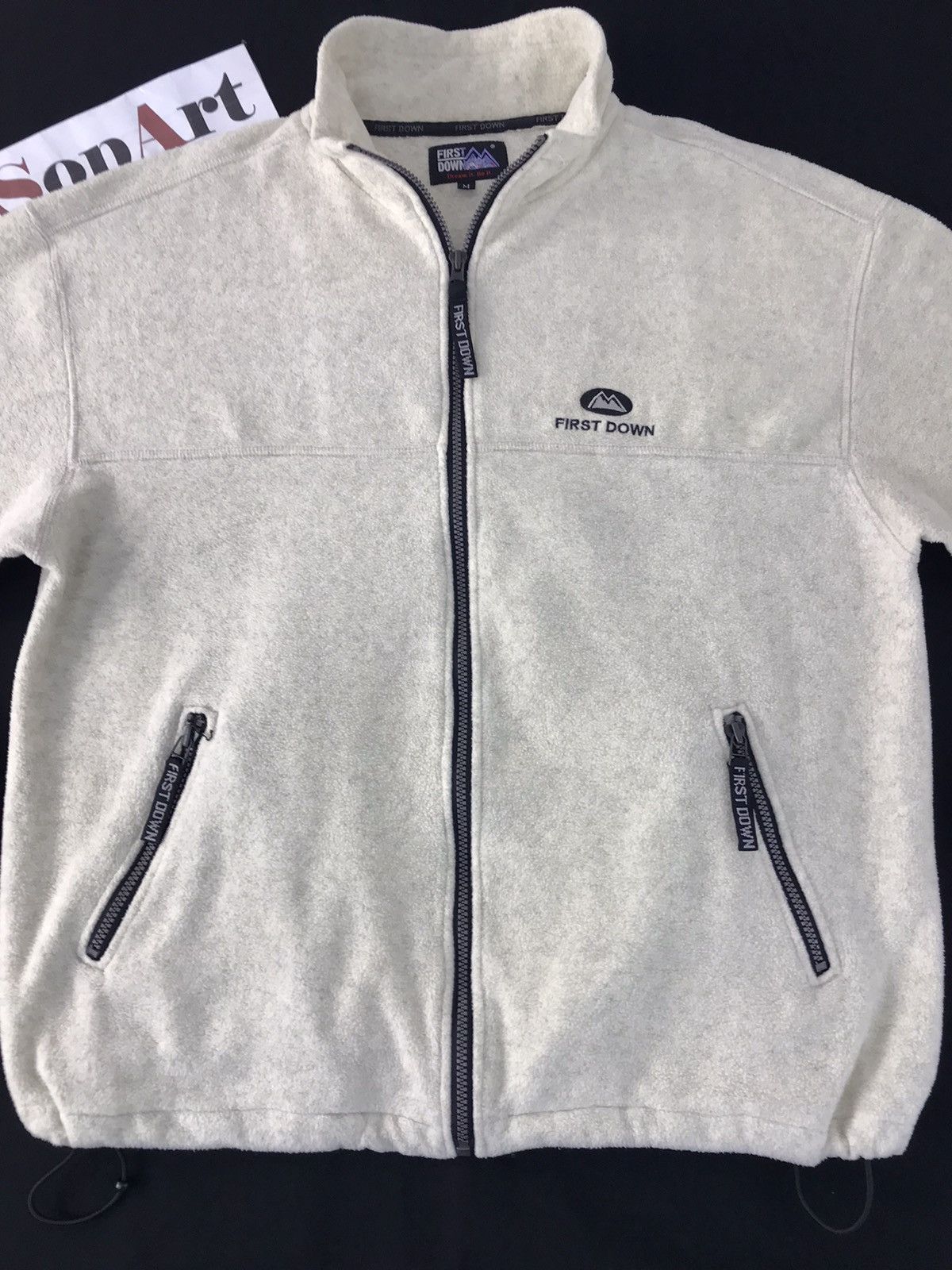 Other Vintage Sweater FirstDown Hiking Sportwear Zipper Size US L / EU 52-54 / 3 - 3 Thumbnail