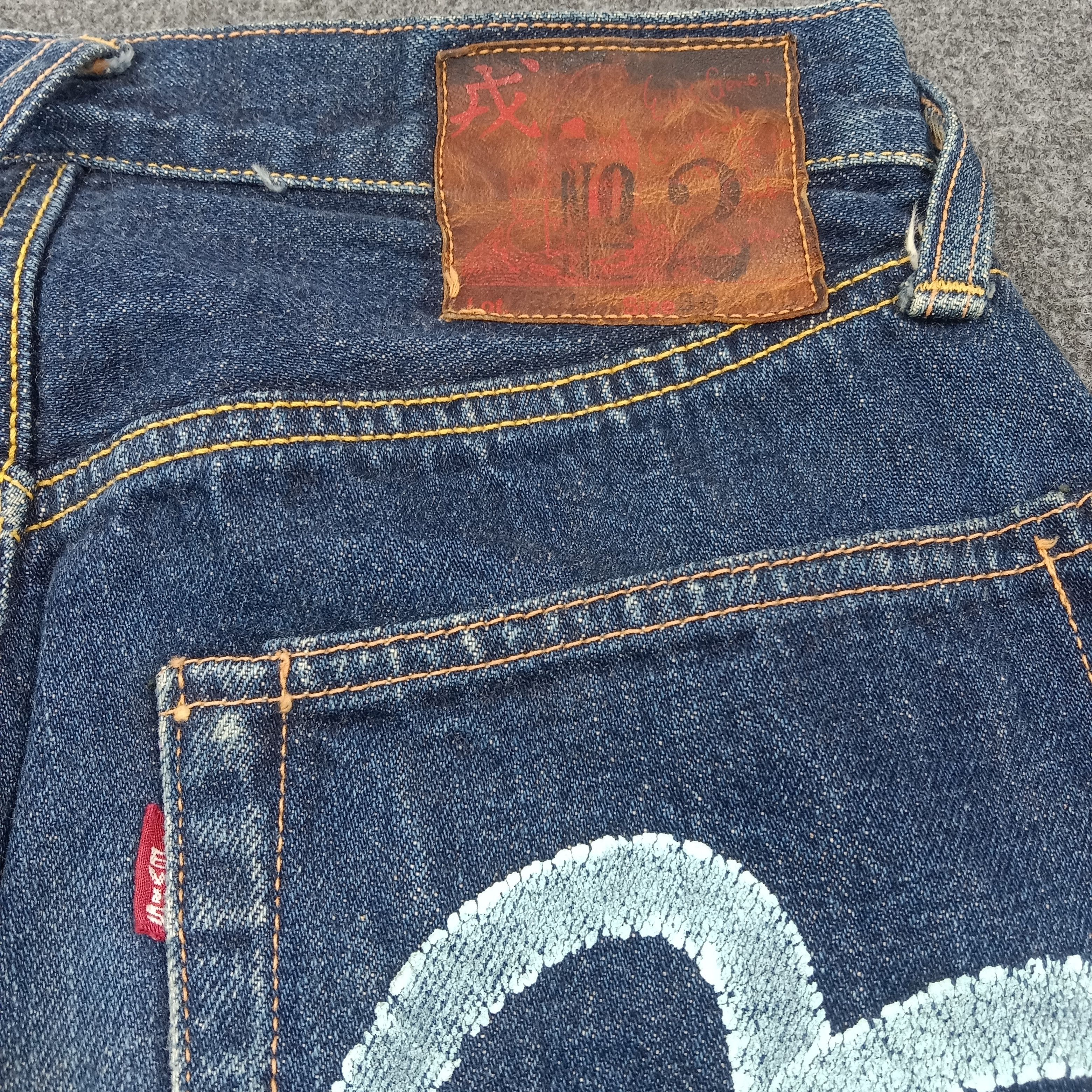 Evisu Evisu Jeans Selvedge Custom Daicock Denim C280N24 Size 25" / US 0 / IT 36 - 8 Thumbnail