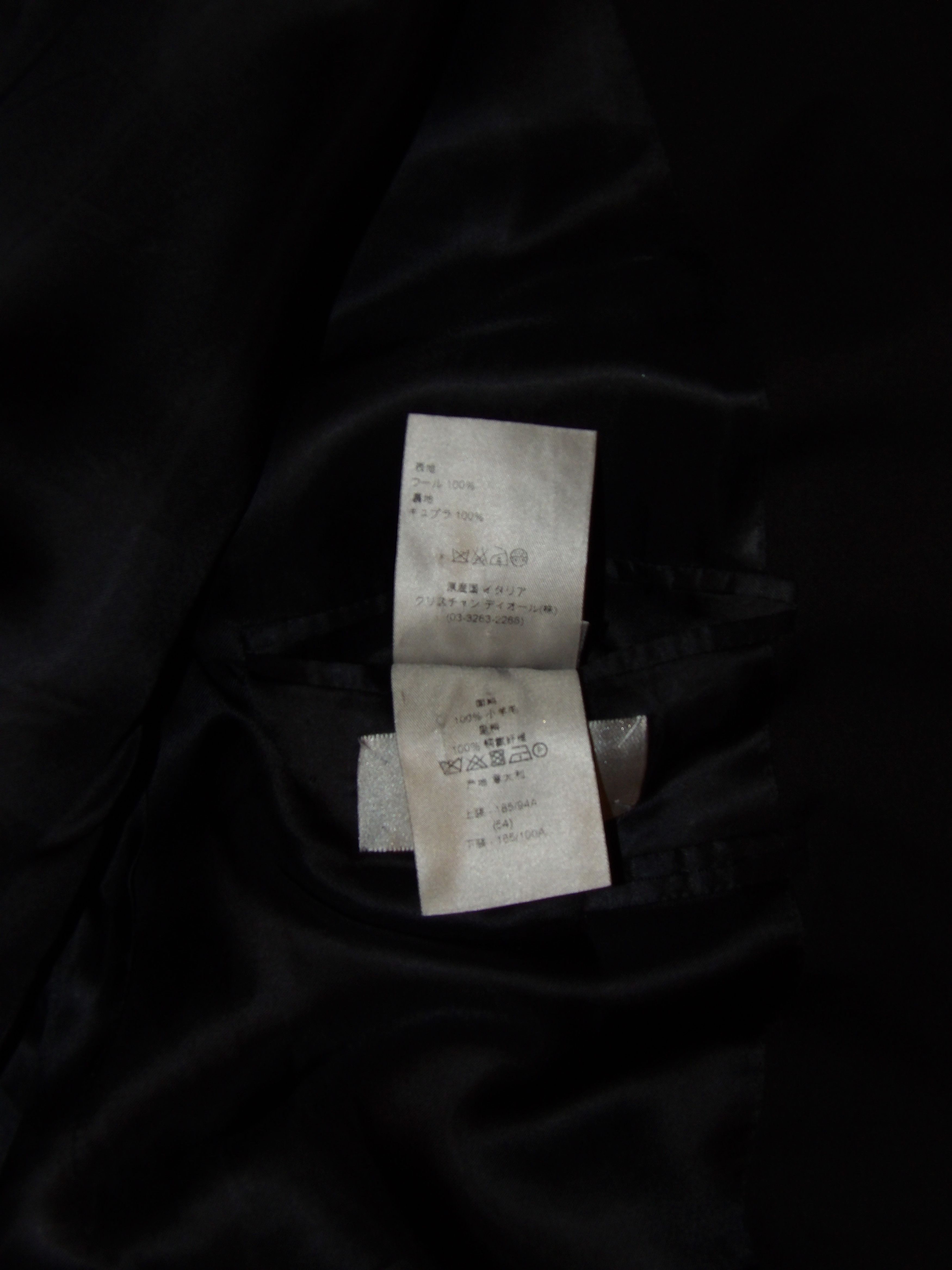 Dior Hedi Slimane Dior Homme Black Blazer Size 54R - 5 Thumbnail