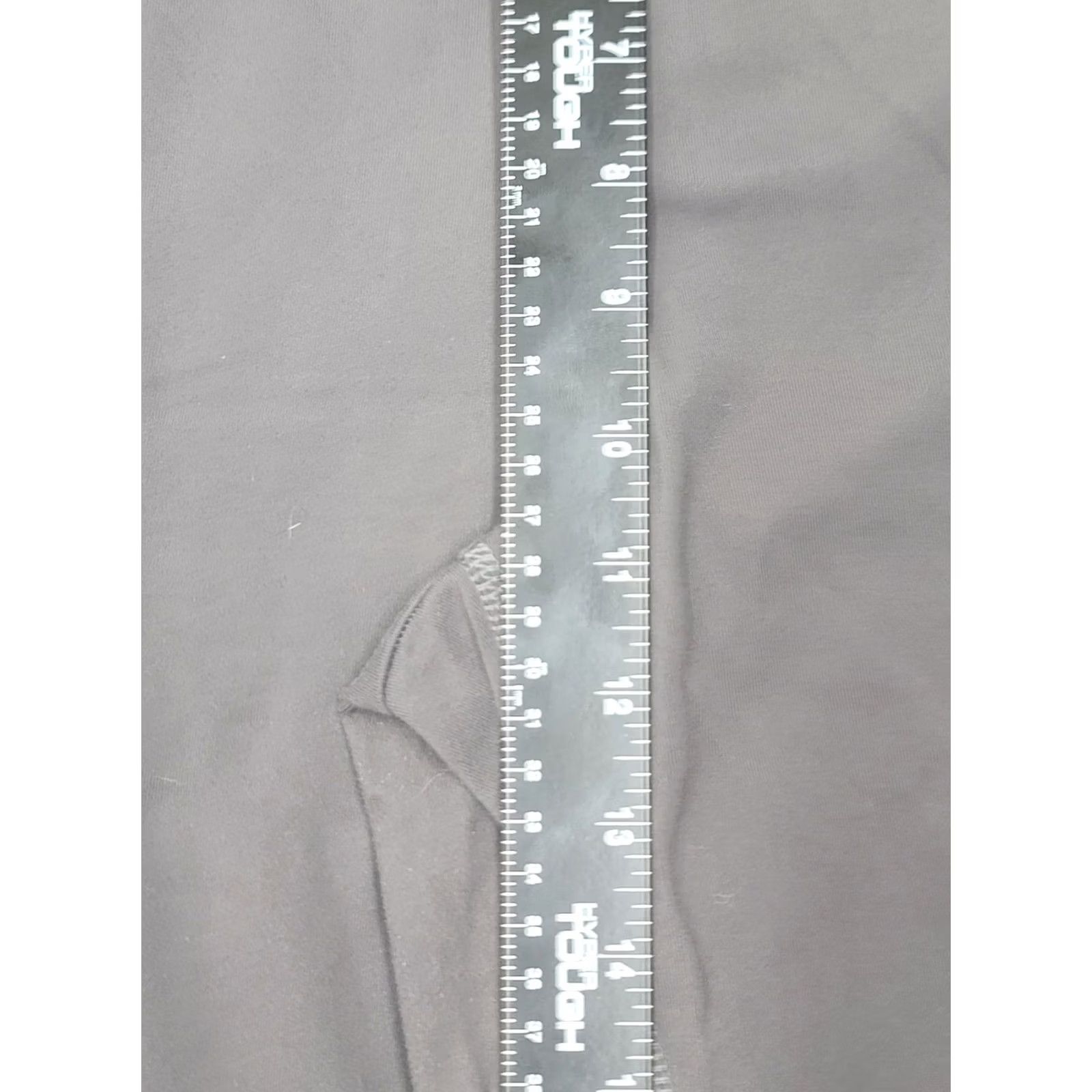 Vintage Duluth NoGA Classic Slim Leg Pants Gray Womens M | Nylon Spandex Jersey | High Rise | Pockets | Athleisure Yoga Hiking Size 32" / US 10 / IT 46 - 5 Thumbnail