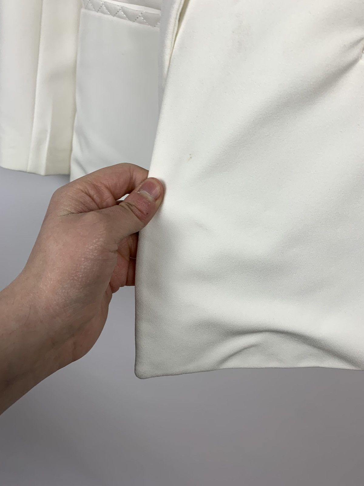 Bottega Veneta Bottega Veneta Pre Fall Winter Blazer White Made In Italy Size 40S - 8 Thumbnail