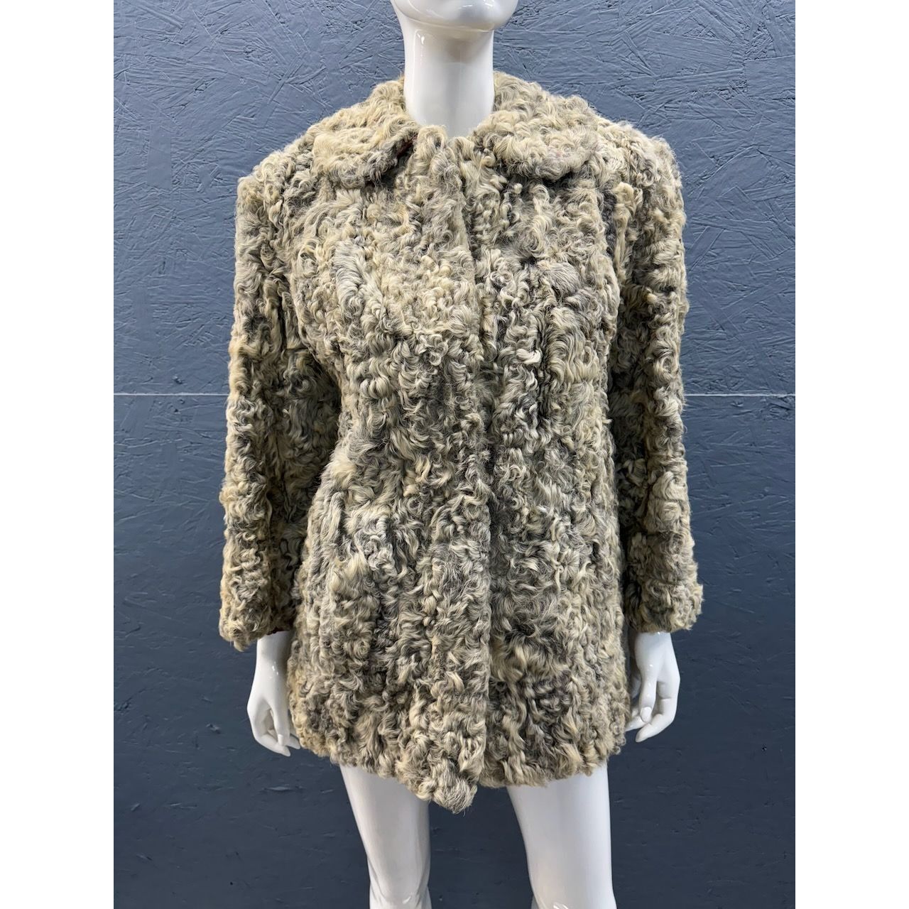 Vintage Vintage Hall Furriers Persian Lamb Fur Coat Size S / US 4 / IT 40 - 1 Thumbnail