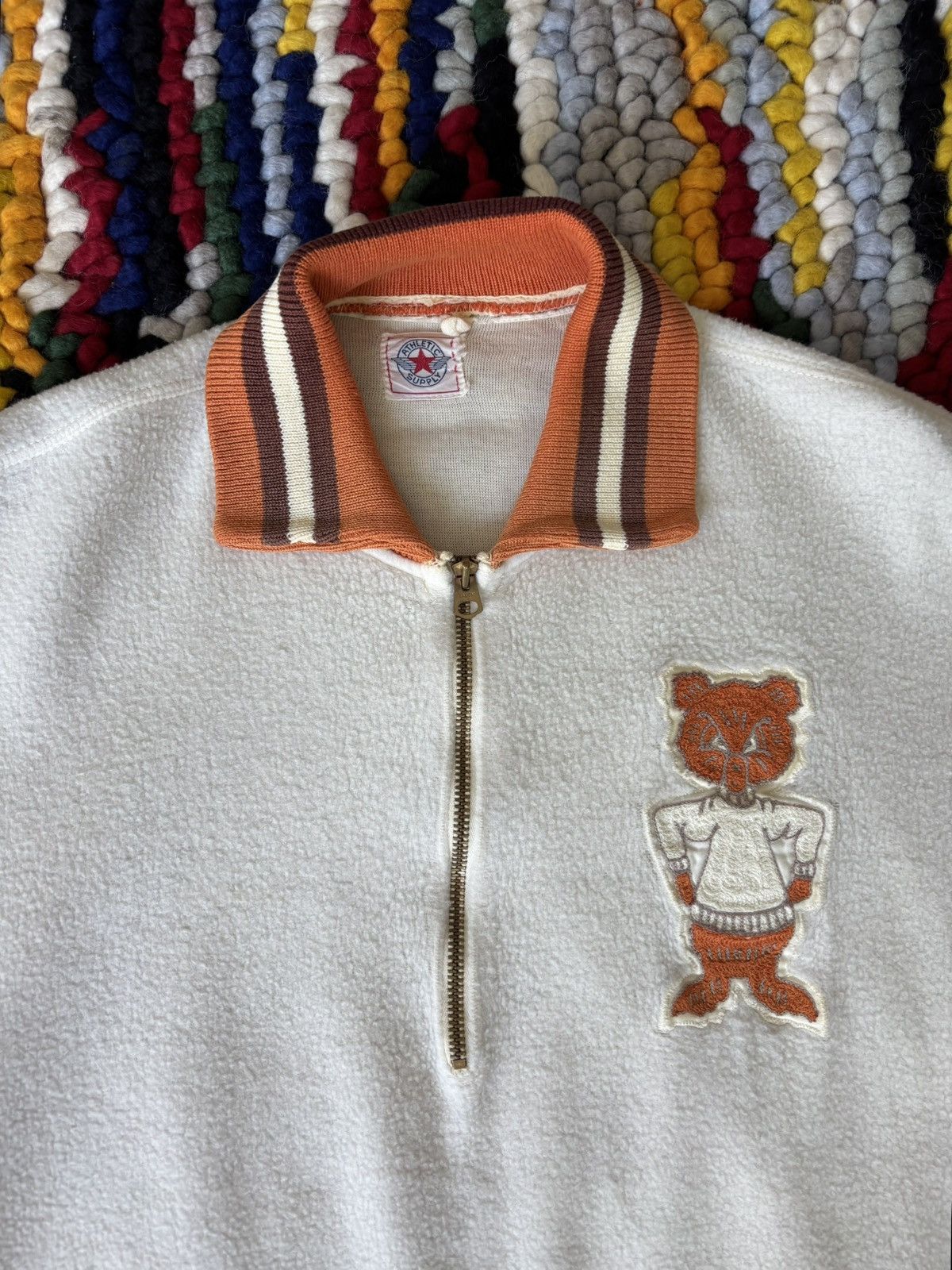Vintage 1950s Vintage Mascot Short Sleeve Pullover Size US L / EU 52-54 / 3 - 7 Thumbnail