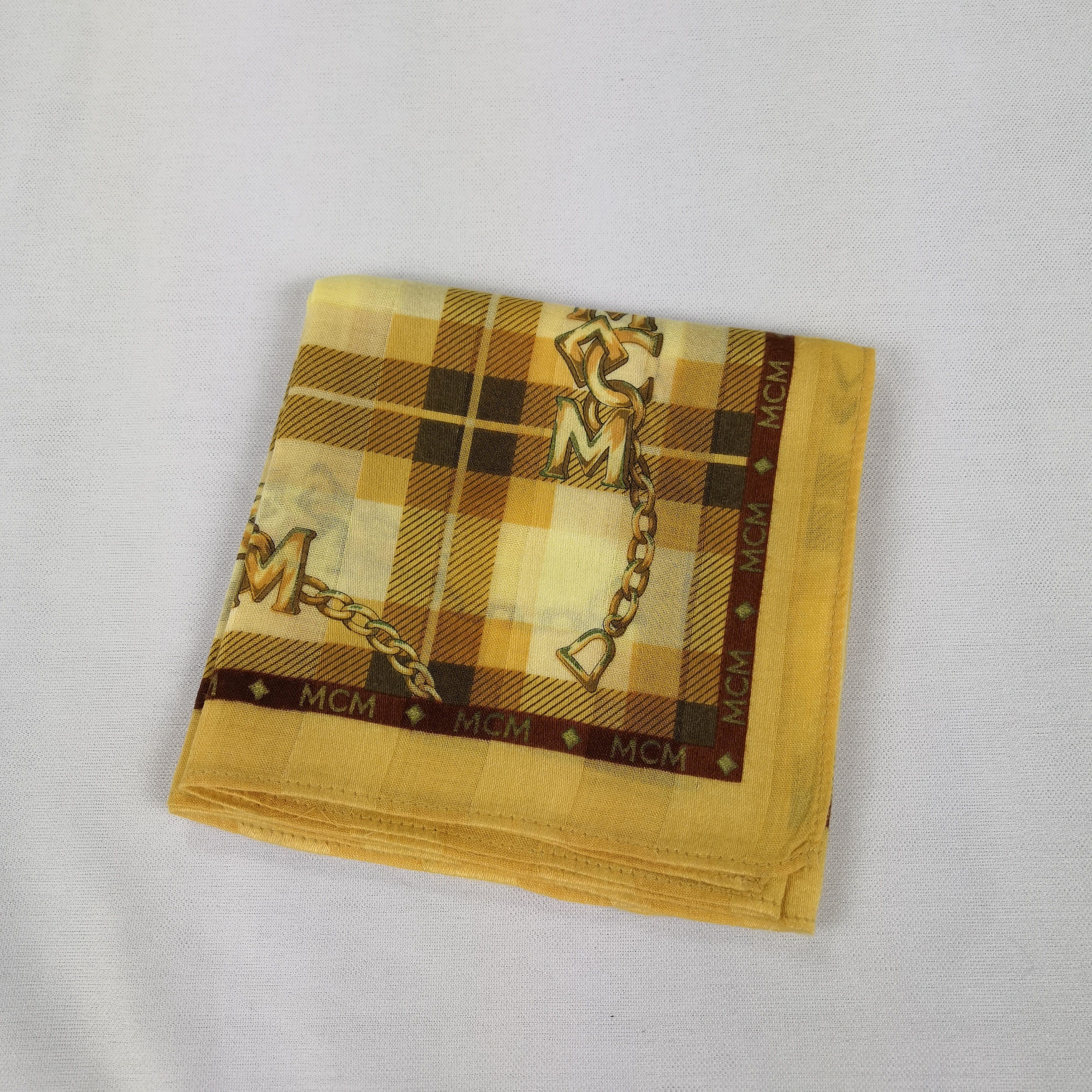 MCM Vintage MCM Handkerchief Neckerchief Bandana Size ONE SIZE - 5 Thumbnail