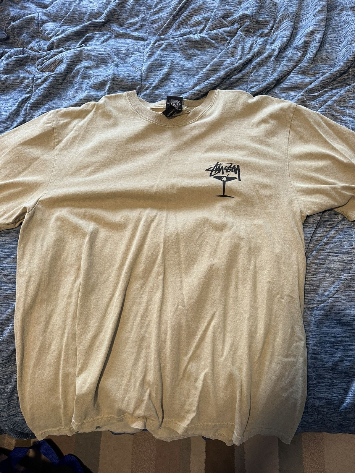 Stussy *NEW NEVER WORN* STUSSY Olive Green T Shirt Size US L / EU 52-54 / 3 - 3 Thumbnail