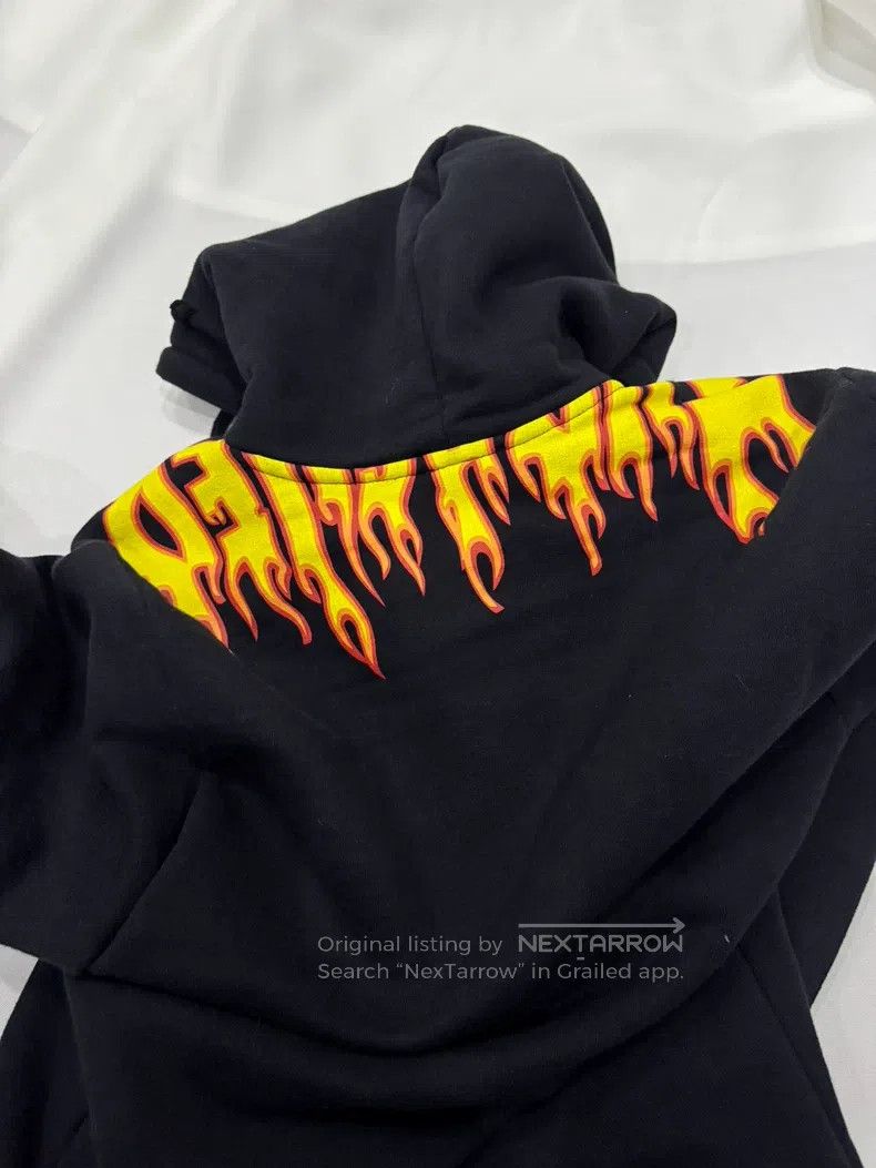 Vetements Vetements Flame-Shaped Hoodie Size US XS / EU 42 / 0 - 1 Thumbnail
