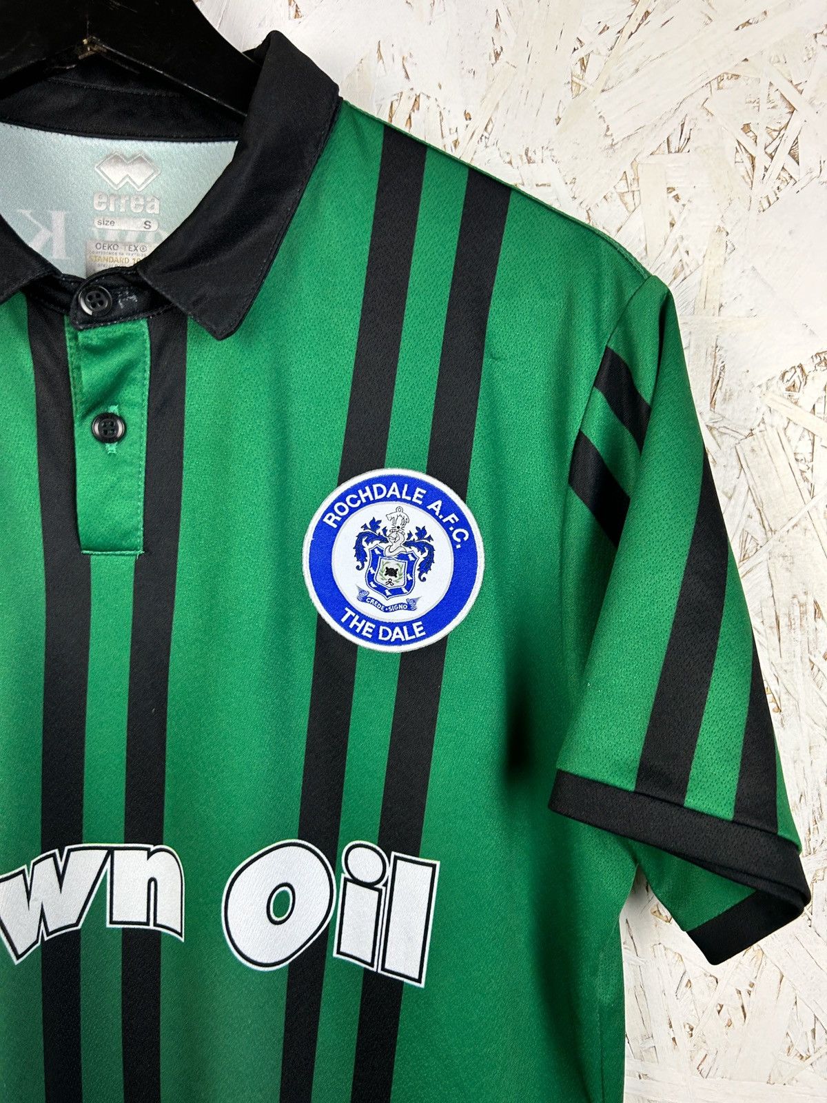 Errea Errea Rochdale 2020/21 Third Kit Soccer Jersey Size US S / EU 44-46 / 1 - 2 Thumbnail