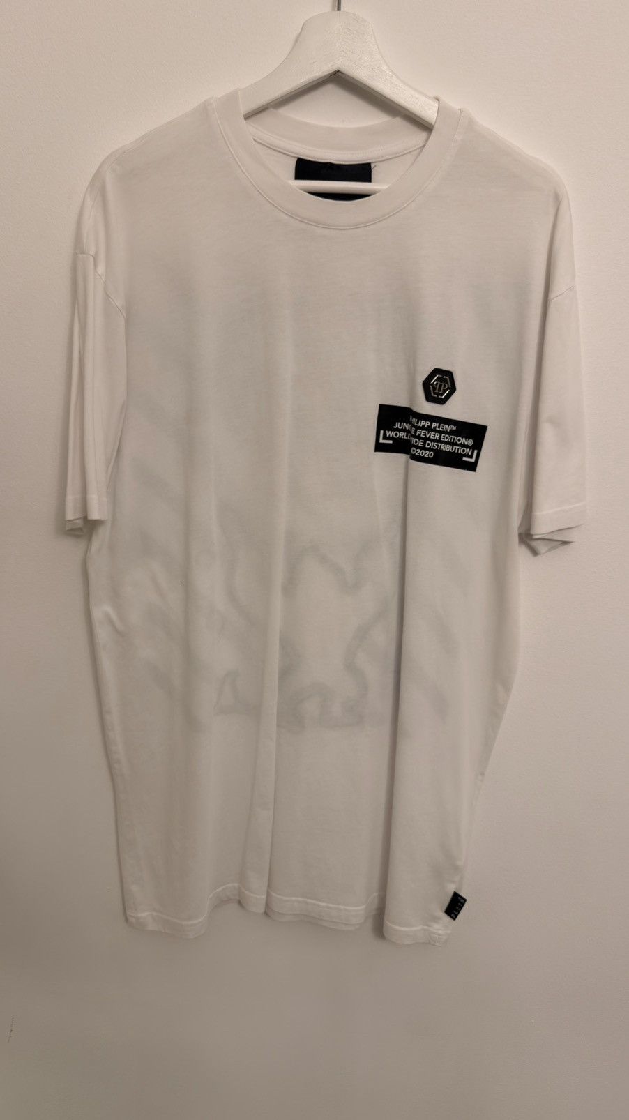 Philipp Plein Round Neck SS King Plein T-Shirt Size US XXL / EU 58 / 5 - 2 Thumbnail