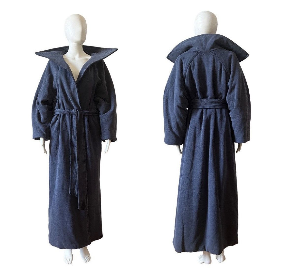 Balenciaga Balenciaga Prototype “Couture” Molleton Highneck Coat Size US S / EU 44-46 / 1 - 4 Thumbnail