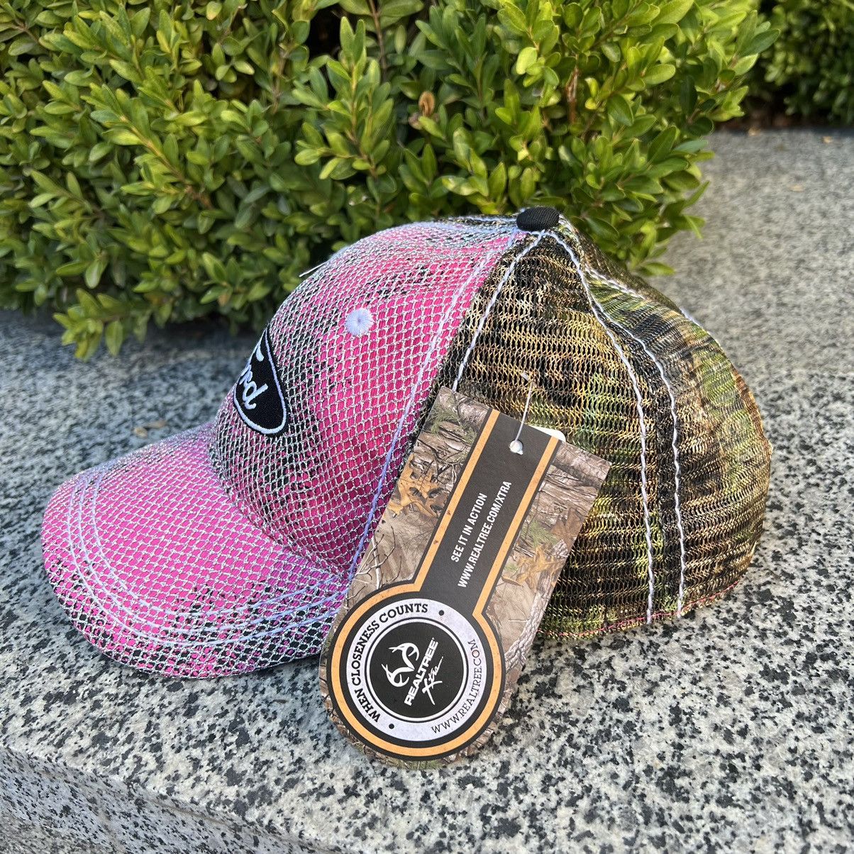 NASCAR Y2K Realtree Ford NASCAR Racing Pink Cap Hat Size ONE SIZE - 3 Thumbnail