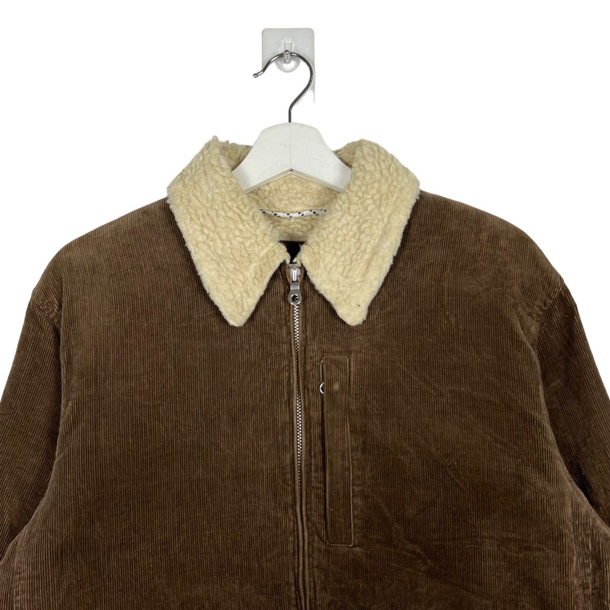 Helly Hansen 🔥 HELLY HANSEN CORDUROY SHEARLING BLOUSON JACKET Size US M / EU 48-50 / 2 - 5 Thumbnail