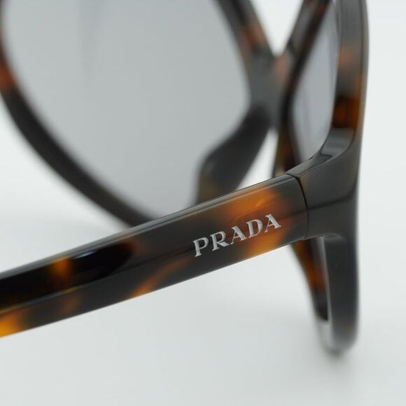 Prada Prada PRB21S 20D50Q Sunglasses Juniper Havana Geometric Size ONE SIZE - 5 Thumbnail