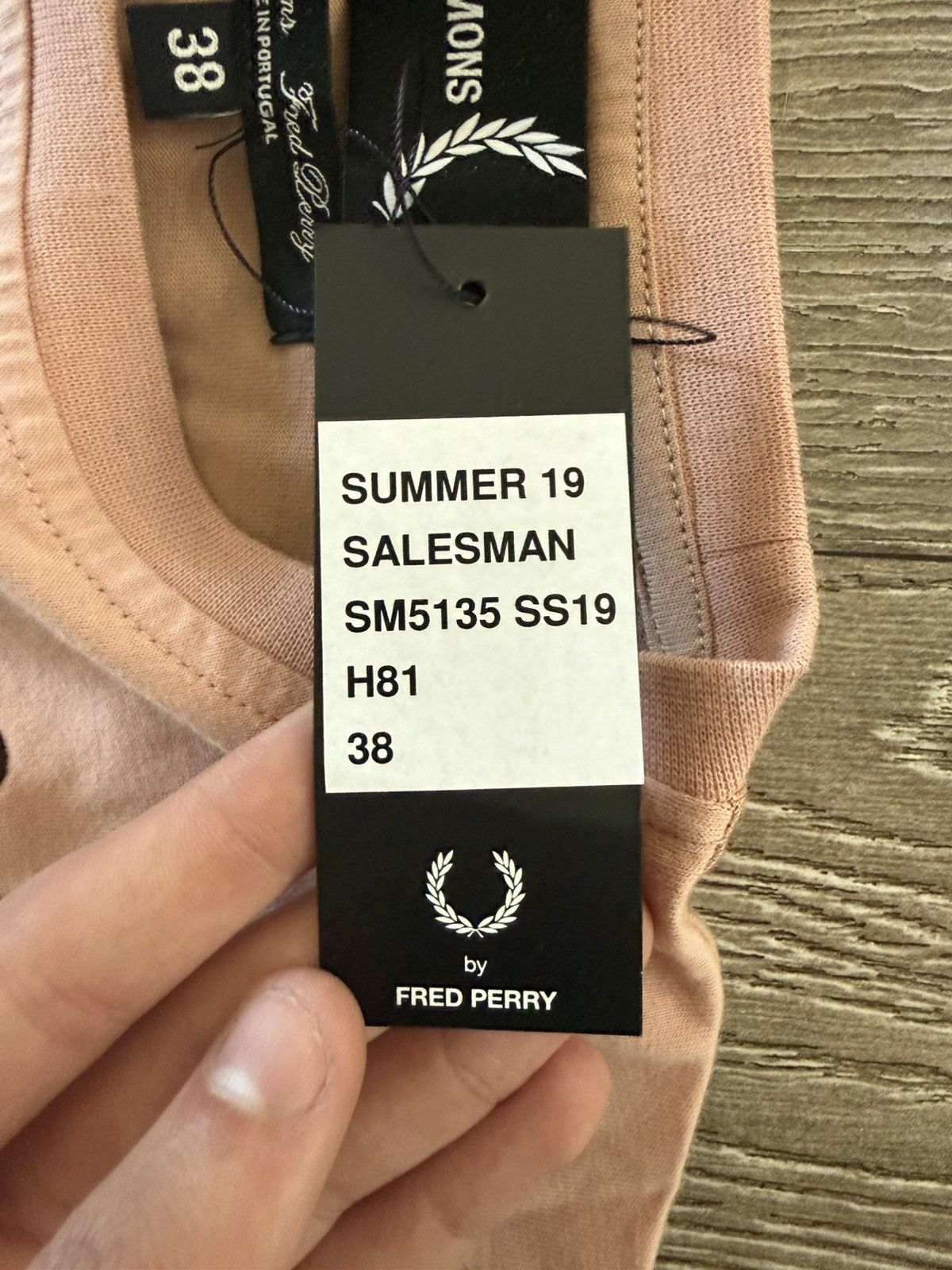 Fred Perry × Raf Simons Raf Simons Fred Perry Short Sleeve T-Shirt Size US M / EU 48-50 / 2 - 6 Thumbnail