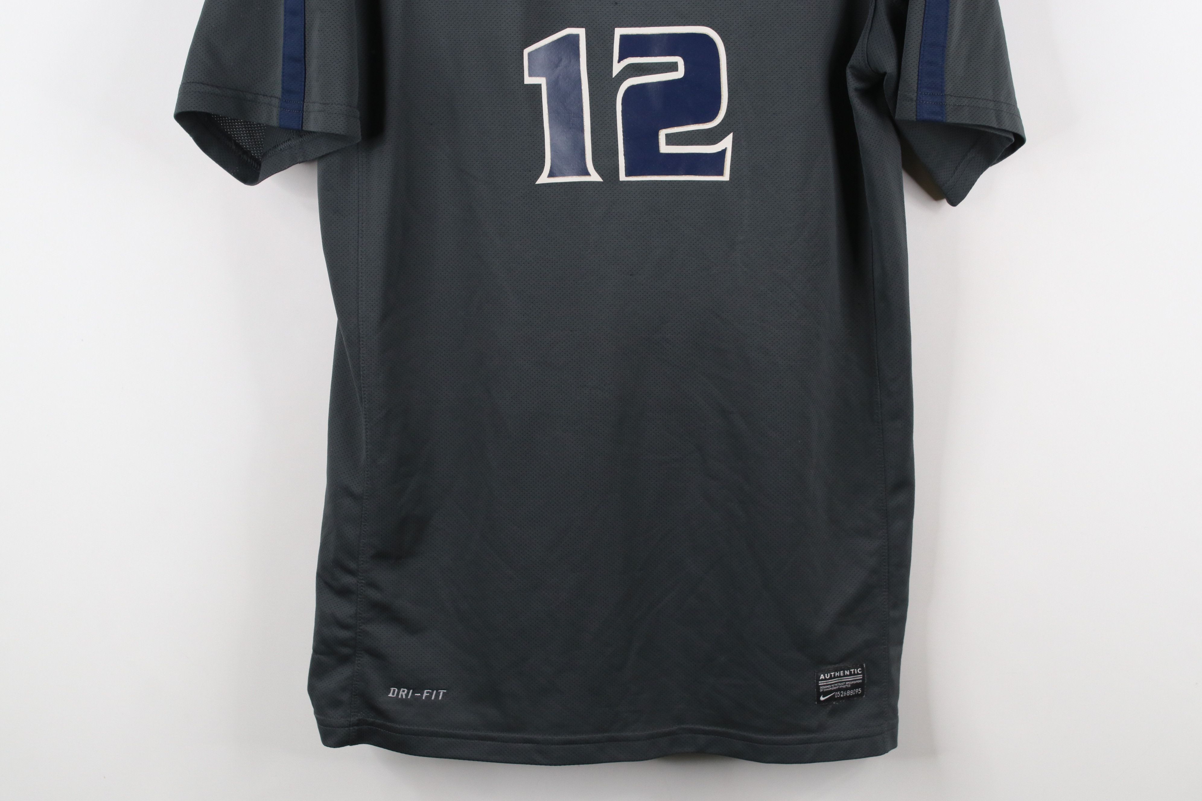 Nike × Vintage Nike Game Worn University of Toledo Soccer Jersey Gray #12 Size US S / EU 44-46 / 1 - 3 Thumbnail