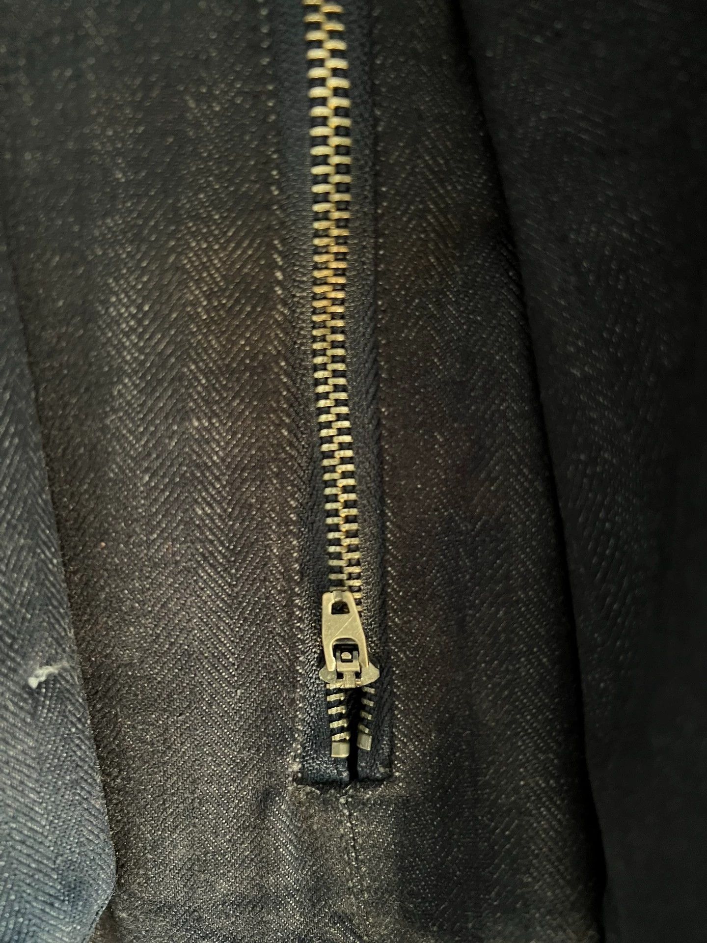 Nigel Cabourn Nigel Cabourn Thick Herringbone Overalls 46(S-M) Indigo JPN Size US 30 / EU 46 - 4 Thumbnail
