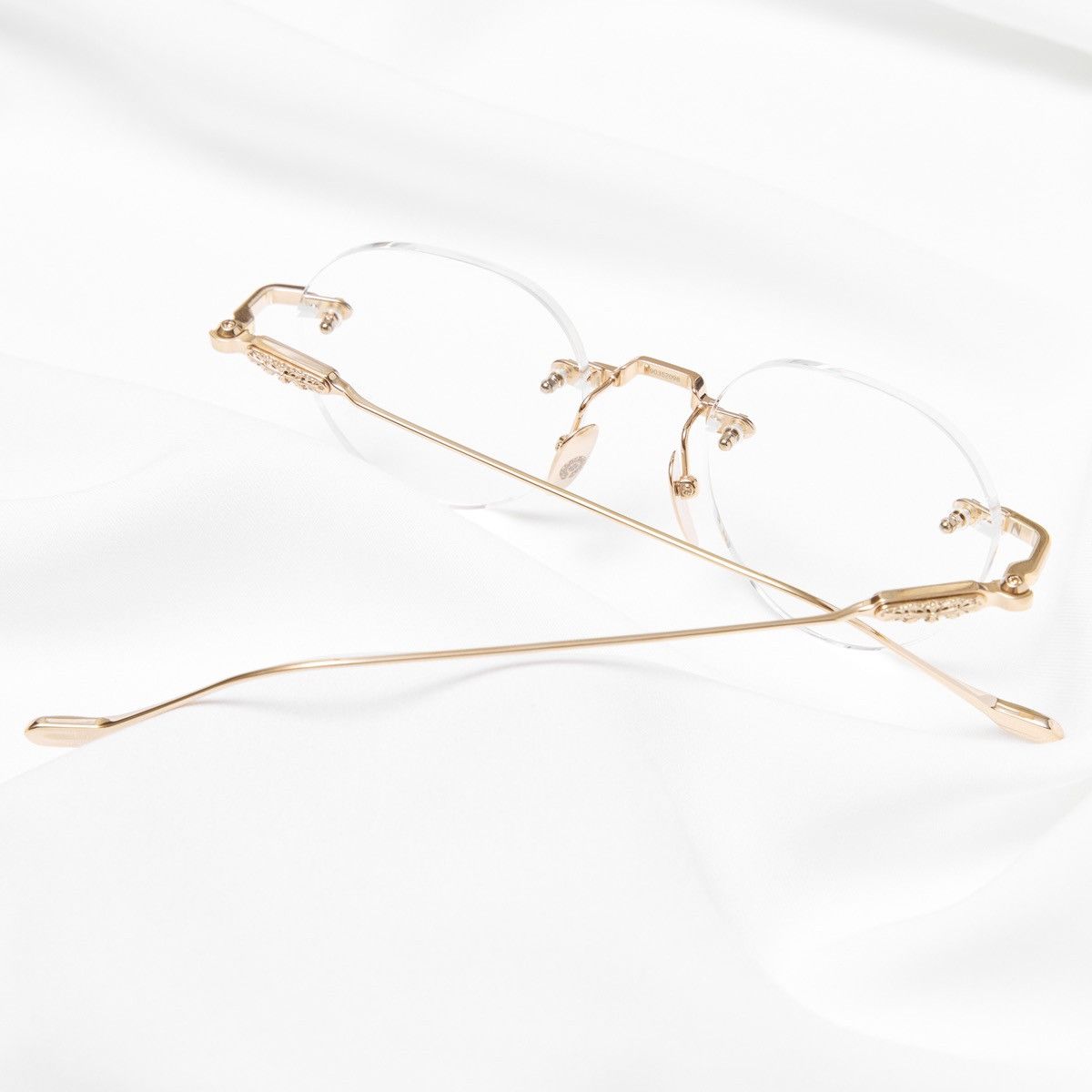 Chrome Hearts CHROME HEARTS SOFFFFFFFFERS I GOLD PLATED GLASSES Size ONE SIZE - 8 Thumbnail