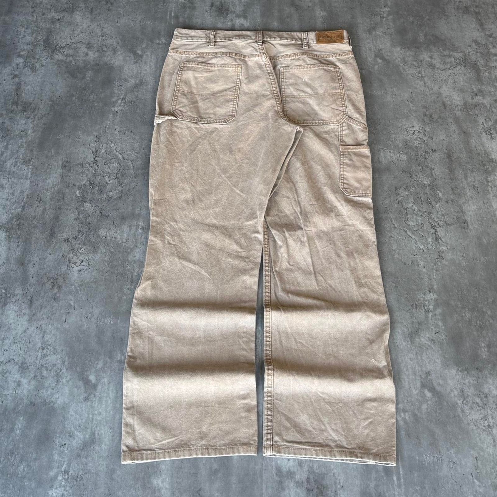 Carhartt × Vintage Vintage Carhartt Style Brown Baggy Wide Leg Carpenter Pants Size US 38 / EU 54 - 1 Thumbnail