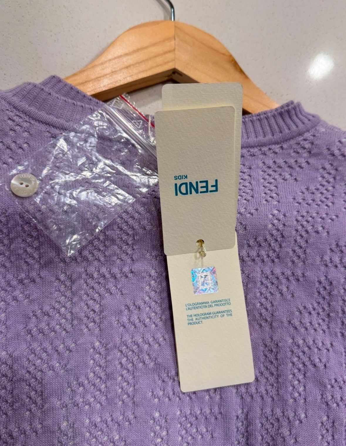 Fendi Fendi Kids Vest with Cardigan Size XXS / US 00 / IT 34 - 3 Thumbnail