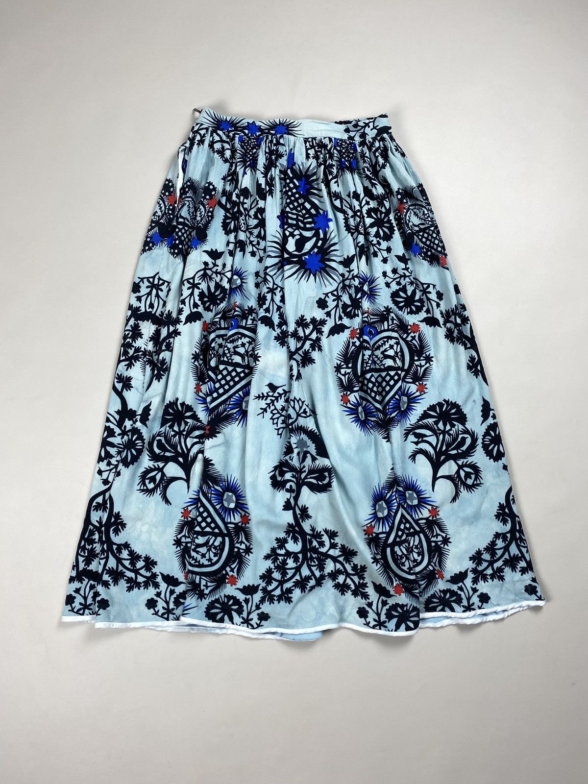 MSGM MSGM ladies overprinted viscose skirt size 40 / L Size 27" / US 4 / IT 40 - 16 Thumbnail