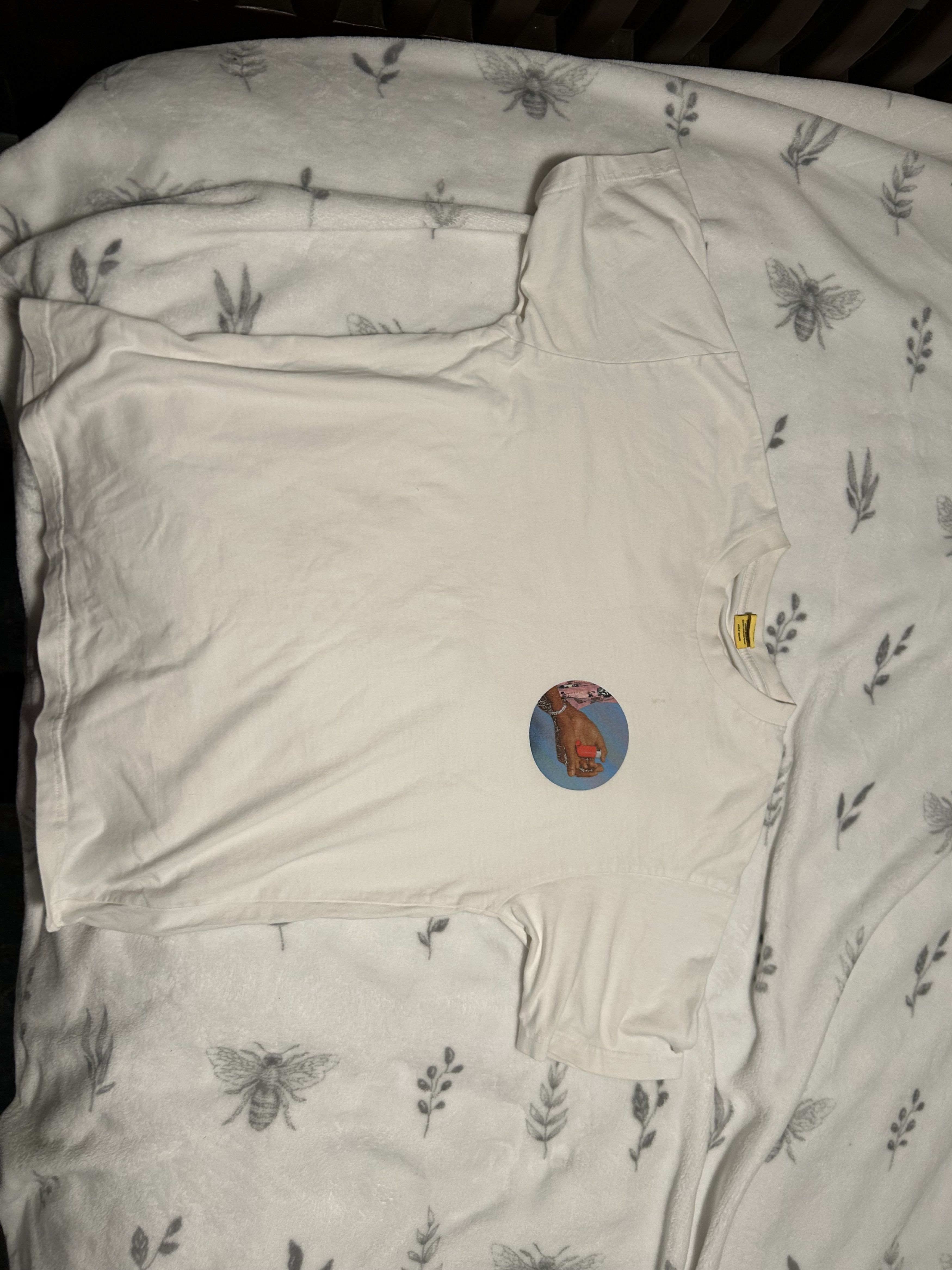 Golf Wang Wolf Inhaler Tee White - Wolf 10 Anniversary 2023 Size US M / EU 48-50 / 2 - 2 Thumbnail