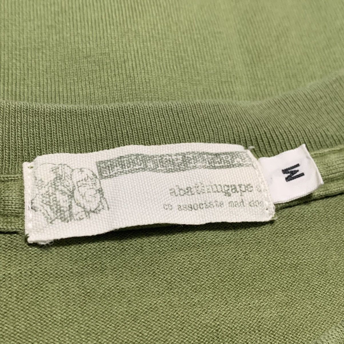 Bape Bape Medium Green Camo Archive Tee A Bathing Ape Vintage Size US M / EU 48-50 / 2 - 4 Thumbnail
