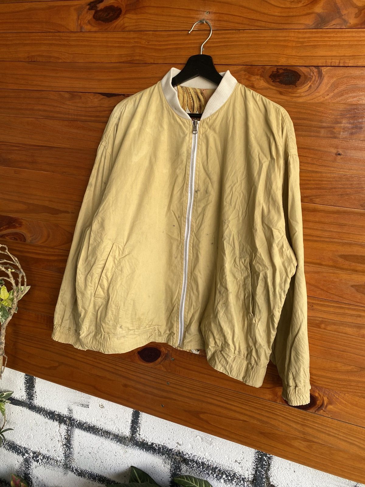 Issey Miyake Vintage HAI Sporting Gear Reversible Fruit Print Jacket Size US M / EU 48-50 / 2 - 6 Thumbnail