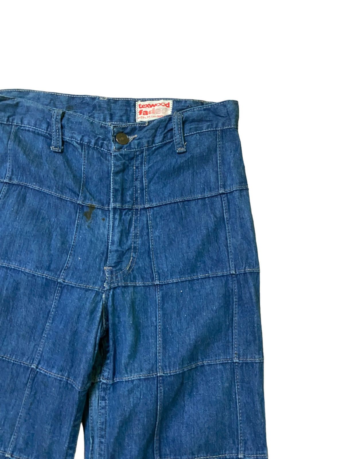 Hysteric Glamour × Japanese Brand Flared Vintage TEXWOOD FADED Bell Bottom Talon Denim Jeans Size US 27 - 5 Thumbnail