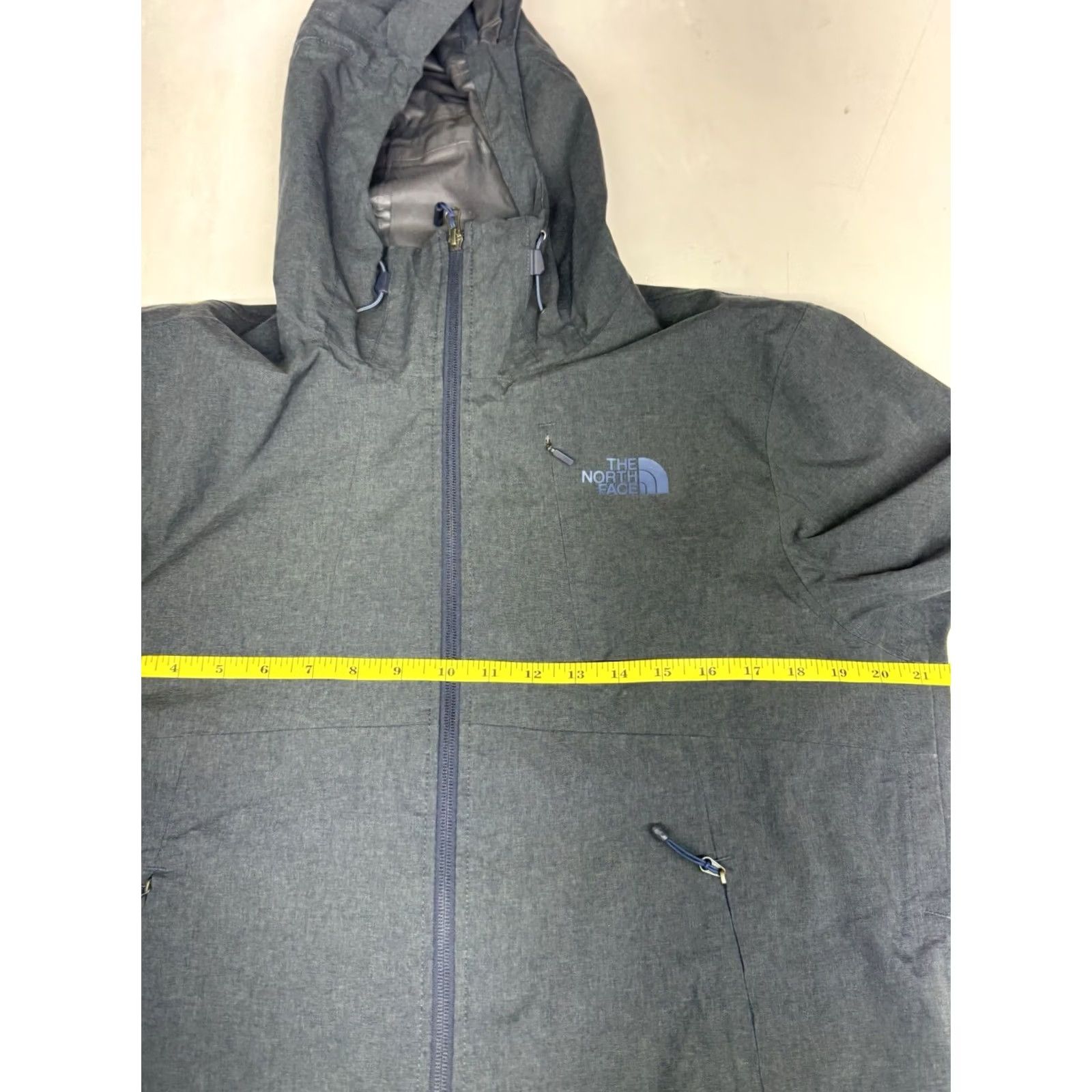 The North Face The North Face Apex Full Zip Jacket Mens S Gray Wind Resistant Lightweight Jacket Size US S / EU 44-46 / 1 - 5 Thumbnail