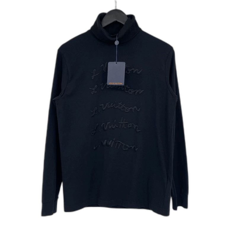 Louis Vuitton Louis Vuitton High Neck Embroidered Long Sleeve Top Size US XS / EU 42 / 0 - 1 Thumbnail