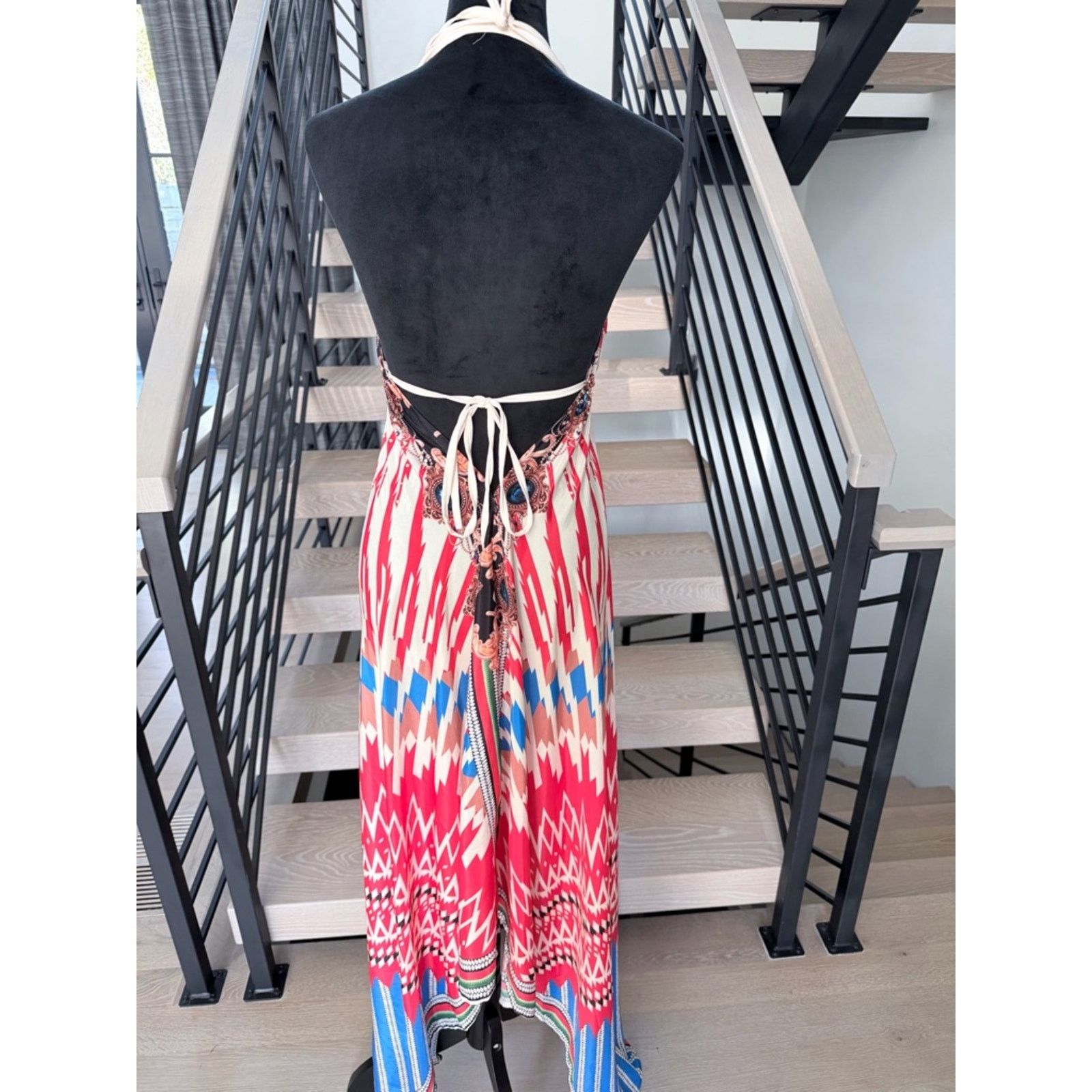 Other Red Bohemian Halter Maxi Dress size S Size S / US 4 / IT 40 - 11 Thumbnail