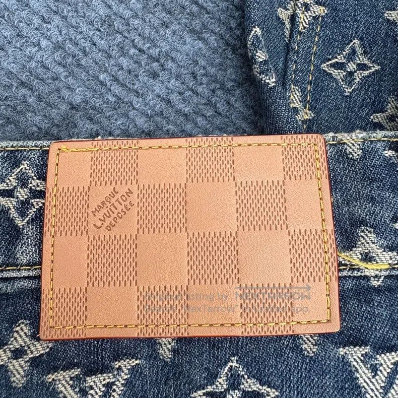 Louis Vuitton Louis Vuitton 25 SS side strip full logo jeans Size US 32 / EU 48 - 5 Thumbnail