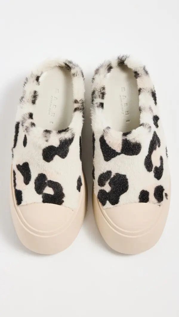 Marni o1w1db10925 Mules in White Size US 10 / IT 40 - 5 Thumbnail