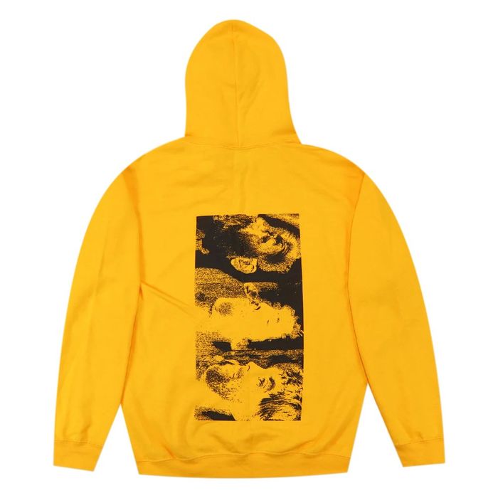 Yellow death sale grips hoodie