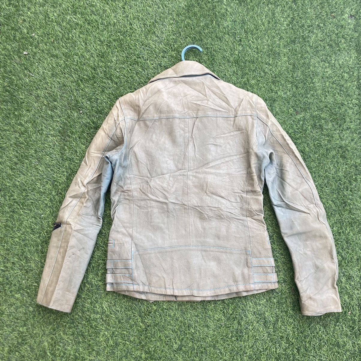 Genuine Leather × Japanese Brand DRESTRIP DEER SKIN BIKER JACKET Size US S / EU 44-46 / 1 - 3 Thumbnail