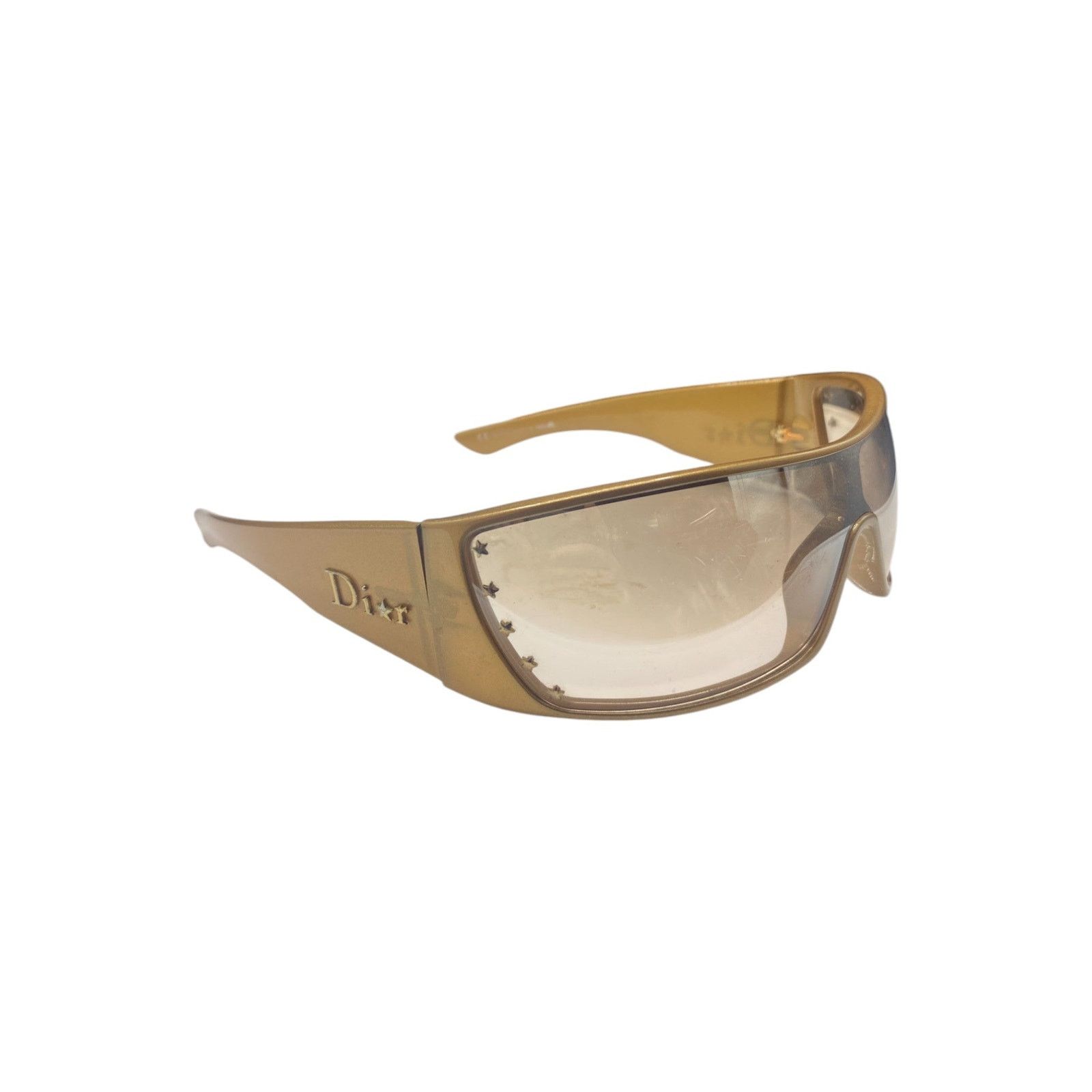 Dior Stelle Star Gold Sunglasses Size ONE SIZE - 2 Thumbnail