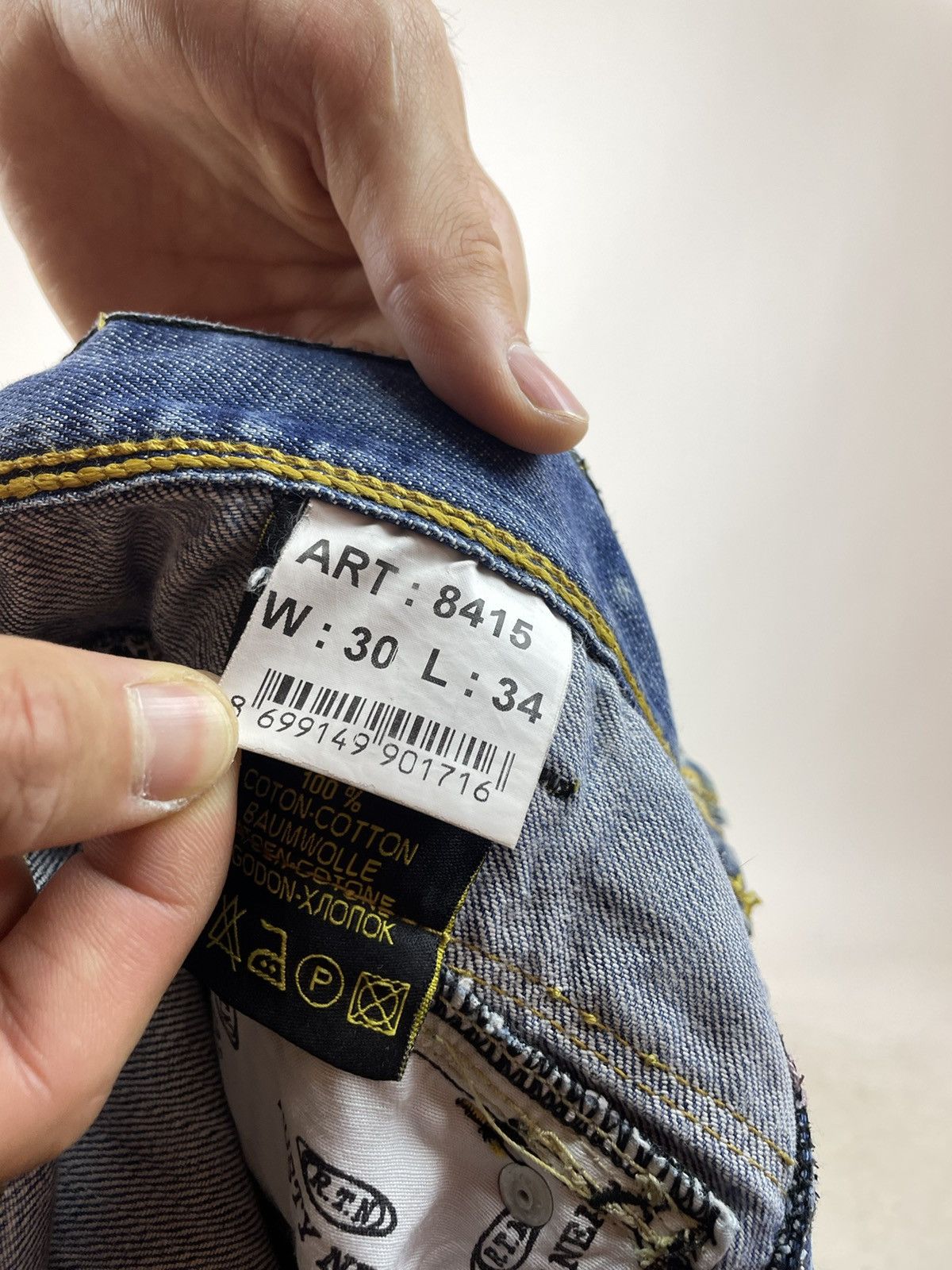 Rusty RUSTY NEAL Jeans vintage 2000's Mens size 34 Size US 30 / EU 46 - 11 Thumbnail