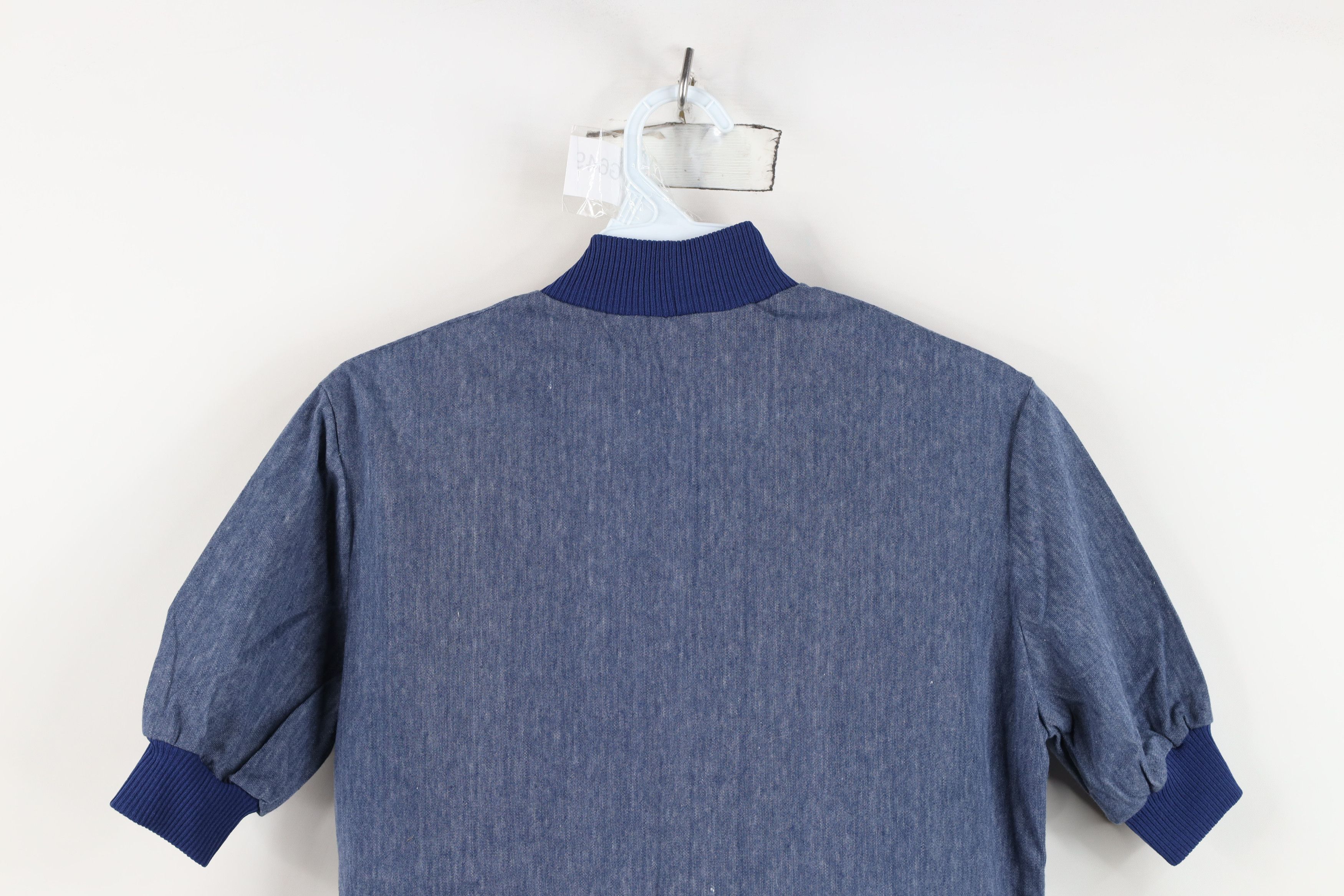 Vintage Vintage 50s 60s Streetwear Mock Neck Ringer T-Shirt USA Size M / US 6-8 / IT 42-44 - 9 Thumbnail