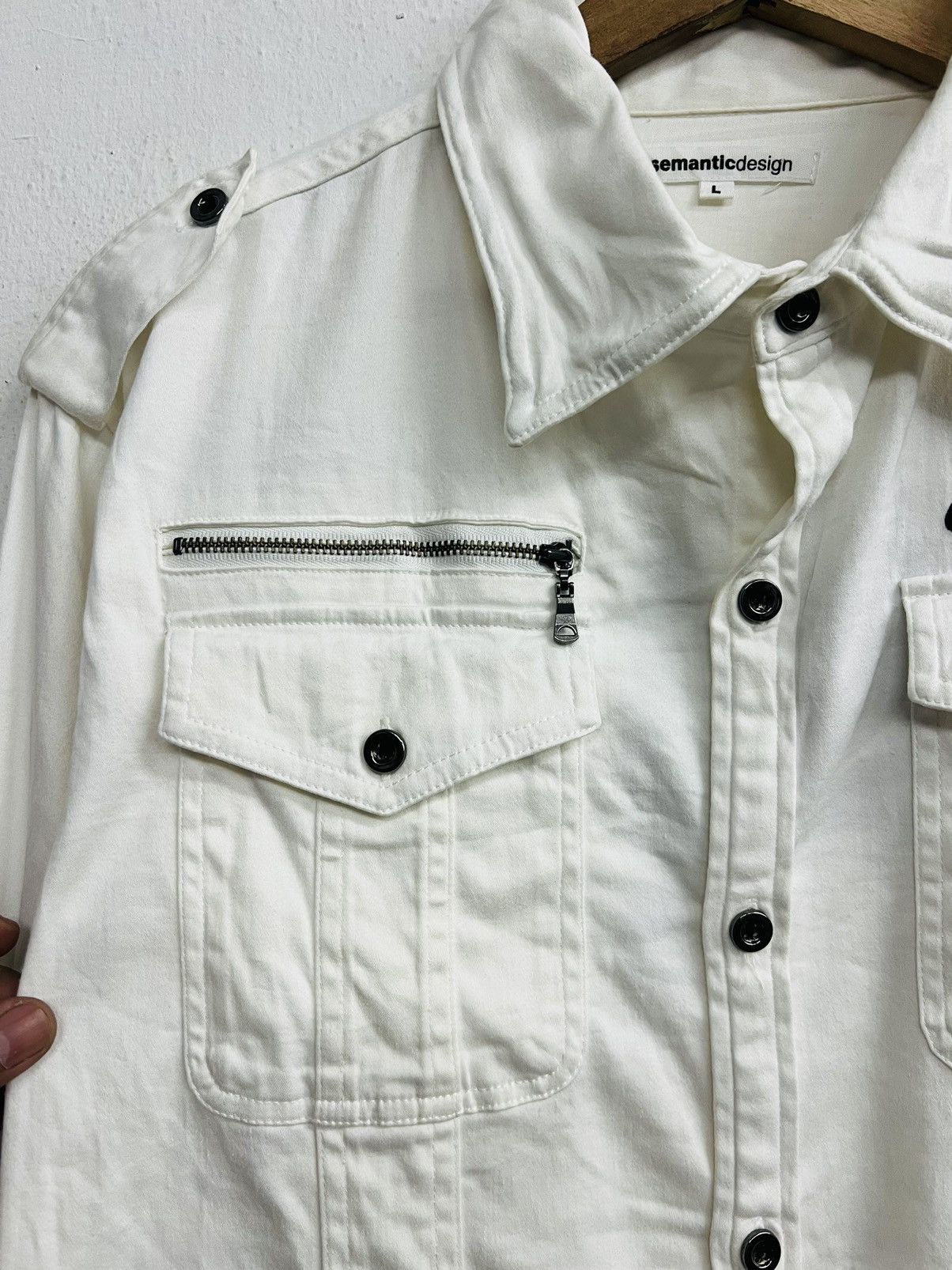 Japanese Brand × semanticdesign Semantic Design Western Shirt Size US L / EU 52-54 / 3 - 7 Thumbnail