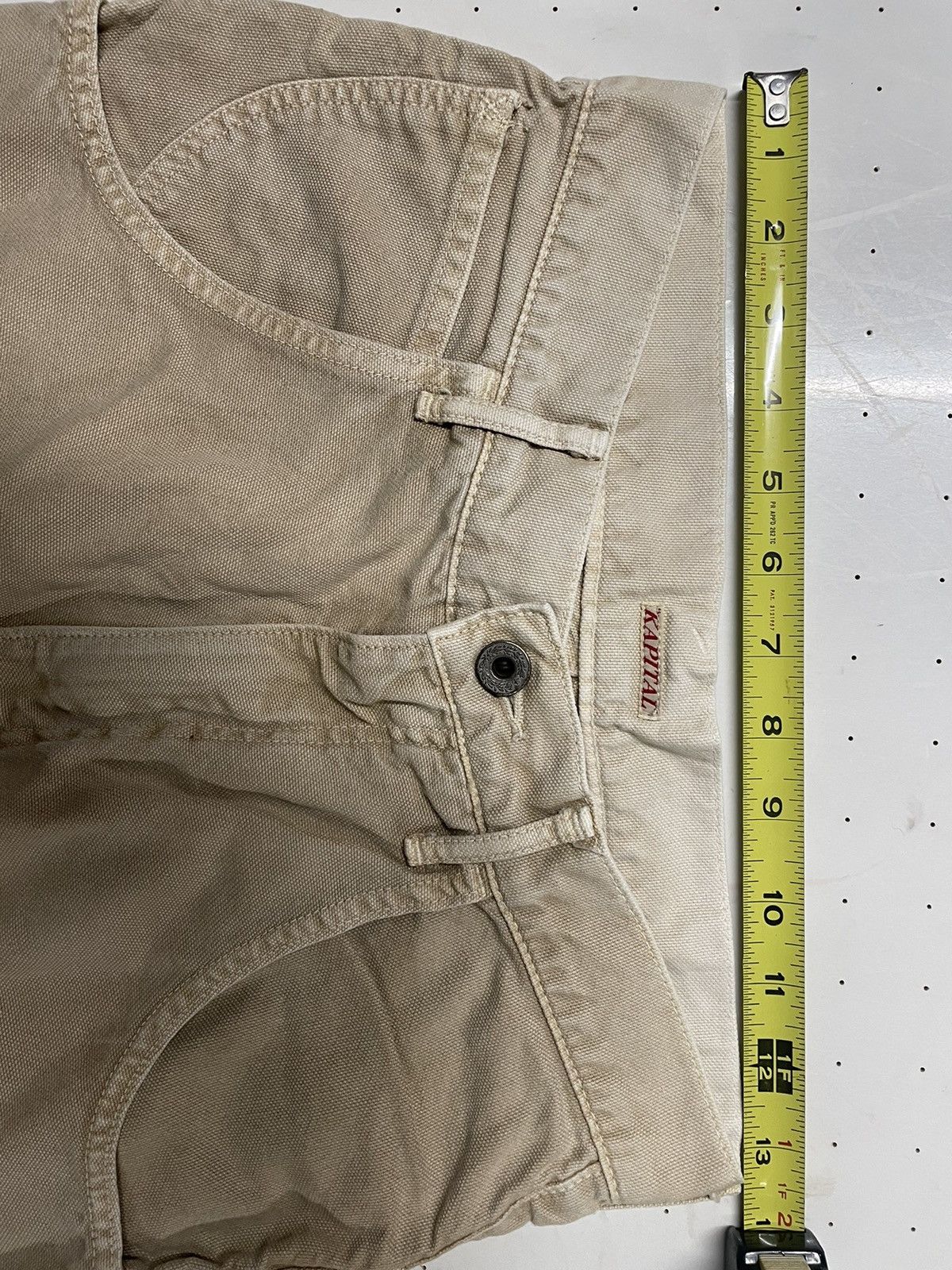 Kapital Kapital Adjustable-Back Canvas Pants Size 27" / US 4 / IT 40 - 3 Thumbnail