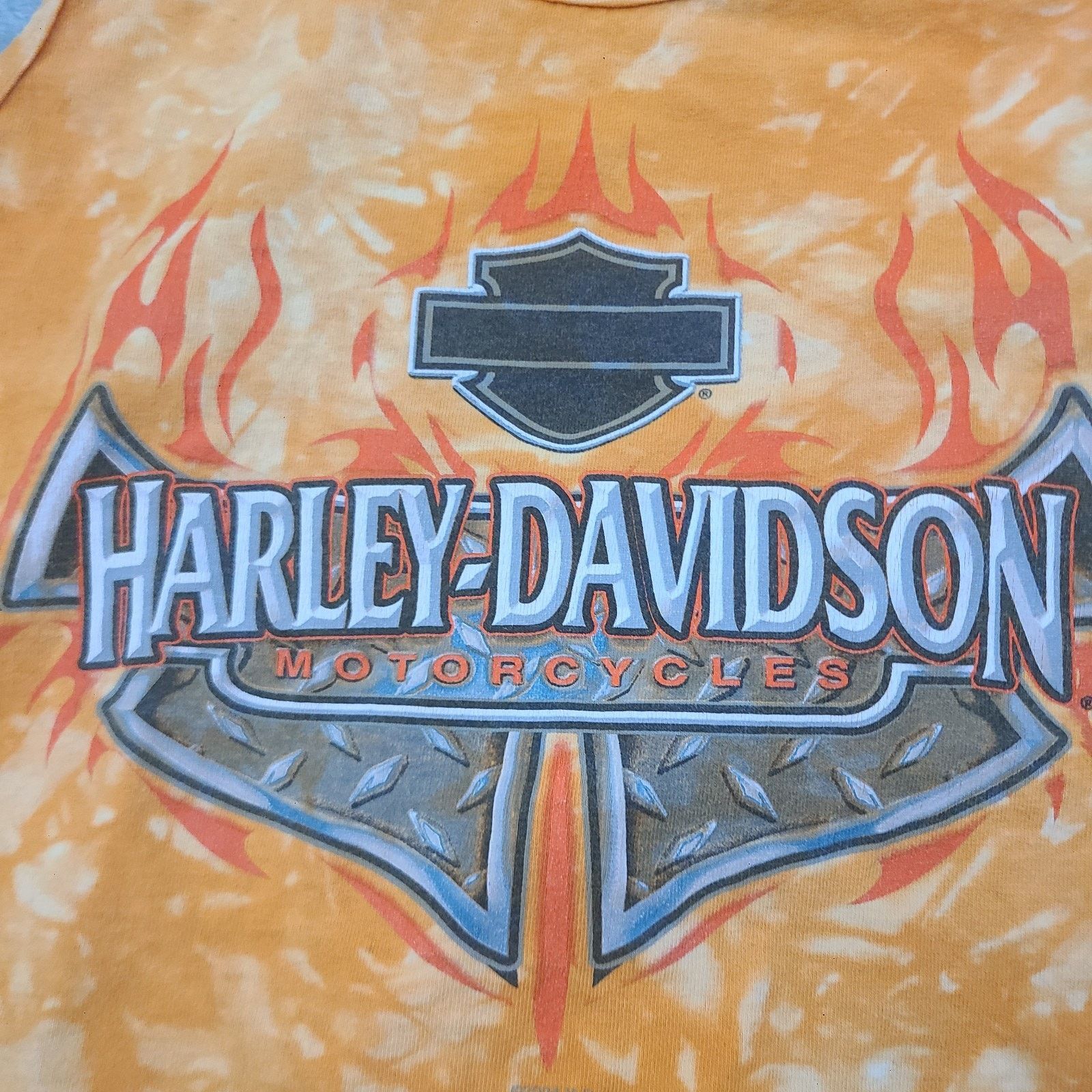 Harley Davidson Vintage Harley Davidson M Tie Dye Tank Top Savannah GA 2004 Size US M / EU 48-50 / 2 - 2 Thumbnail