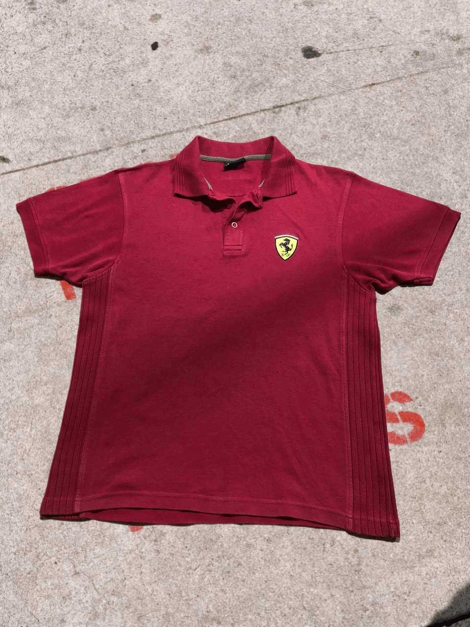 Ferrari Vintage Ferrari Polo Shirt Men's Red Short Sleeve 1999 Size US M / EU 48-50 / 2 - 1 Thumbnail