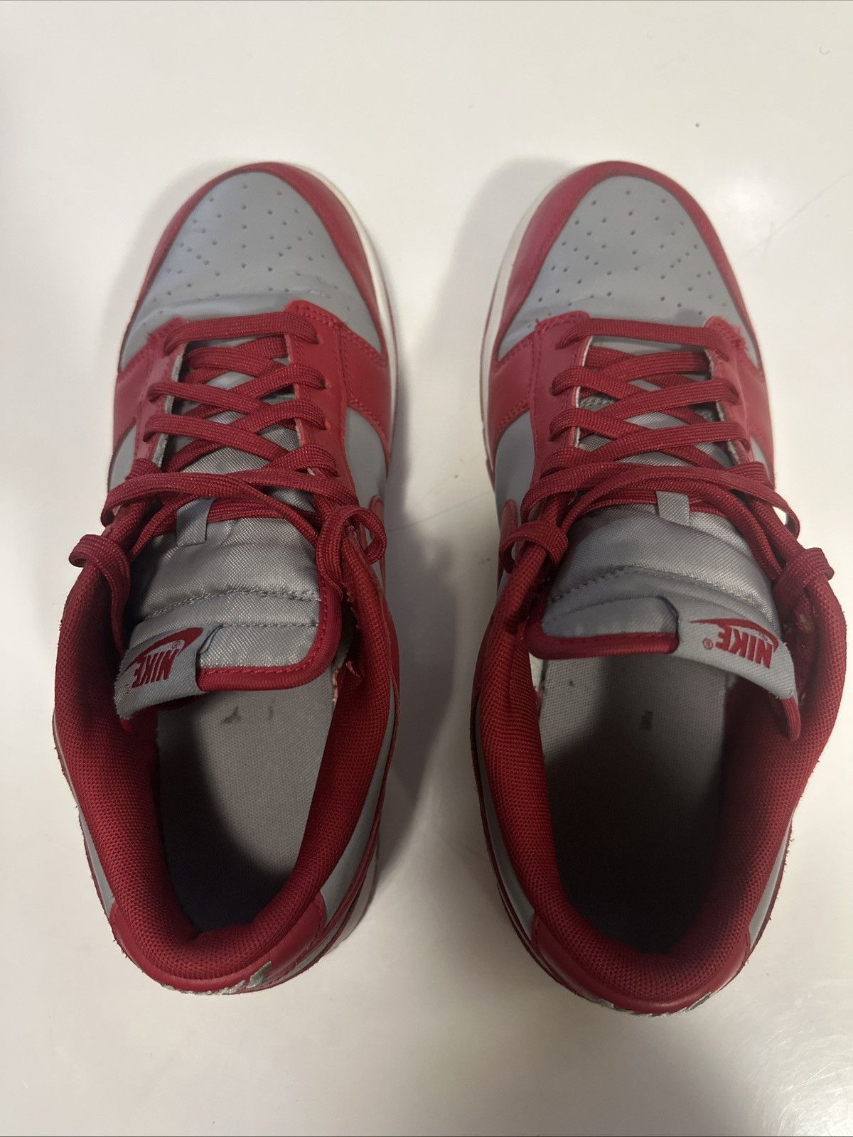 Nike Men Nike Dunk Low Retro Varsity Red Grey UNLV 10 DD1391 002 Size US 10 / EU 43 - 5 Thumbnail