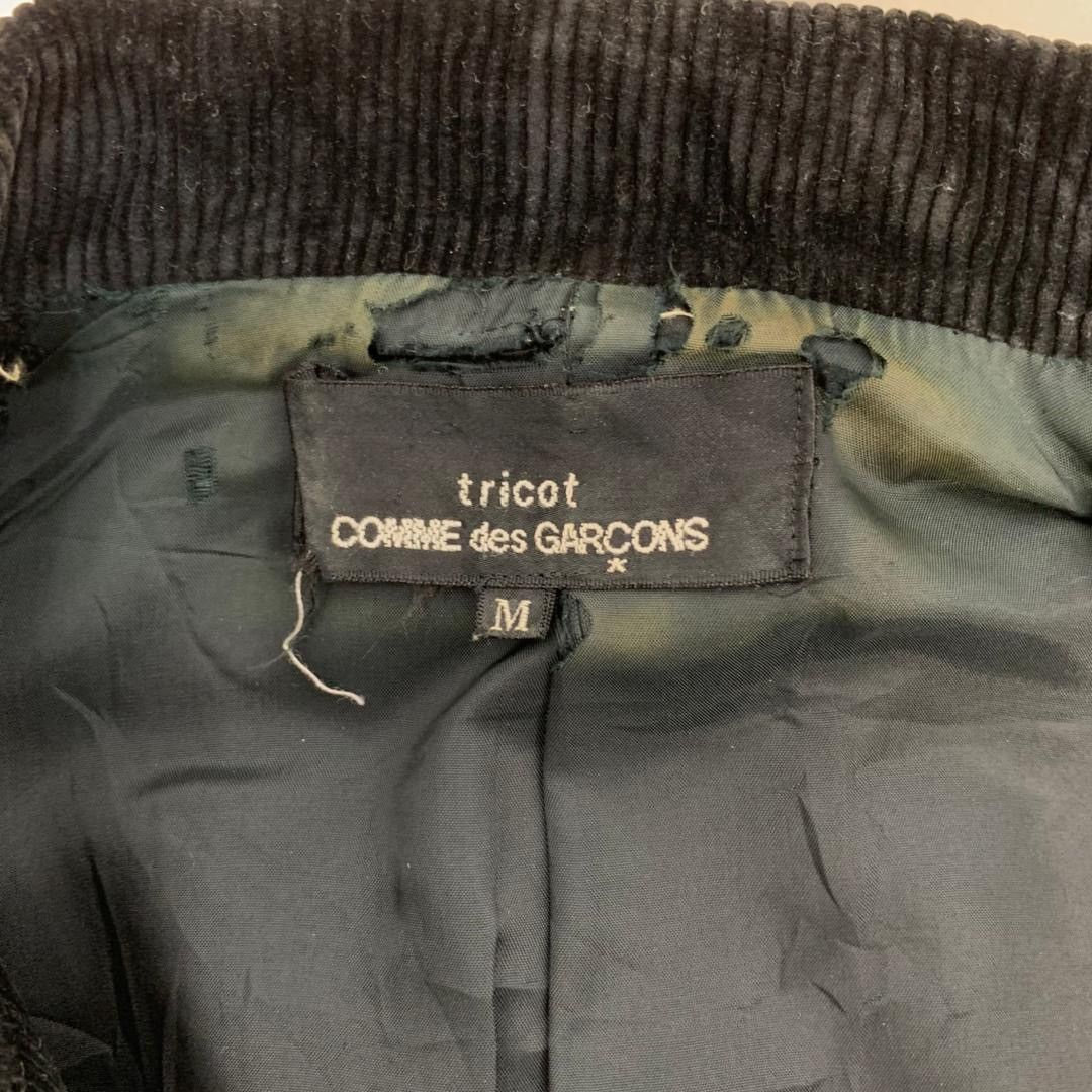 Comme des Garcons Vintage tricot COMME des GARCONS Black Corduroy Size US M / EU 48-50 / 2 - 18 Thumbnail