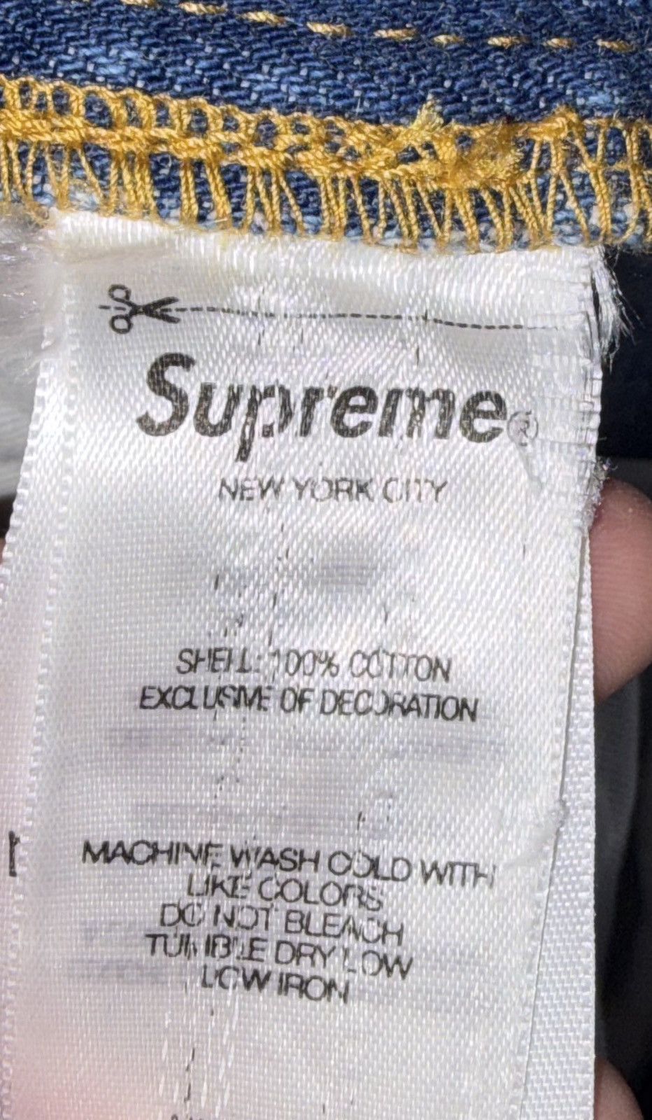 Supreme Supreme Baggy Blue Jeans Size US 34 / EU 50 - 3 Thumbnail