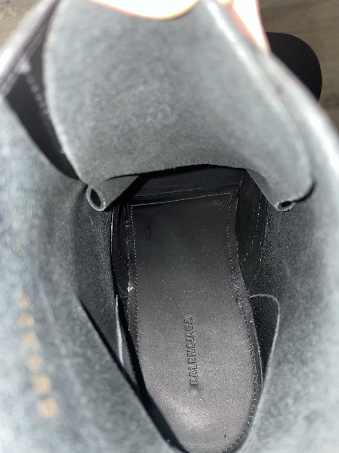 Balenciaga Strike Bootie L20 New Matt Smooth Calf