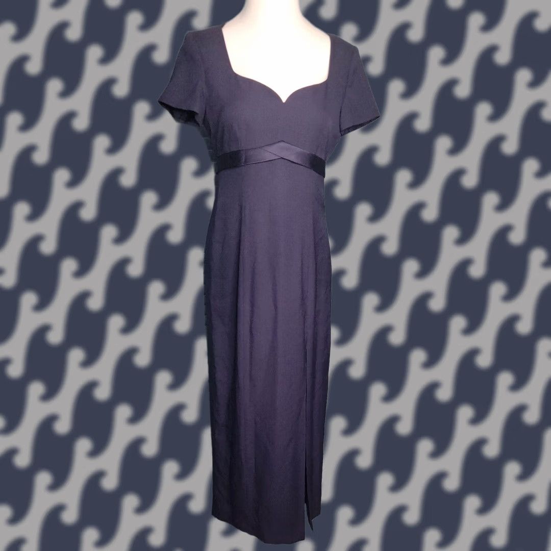 liz claiborne short sleeve sheath dress Liz Claiborne Dress Women XL Black Plaid Sheath Midi Lined Short Sleeve  Casual