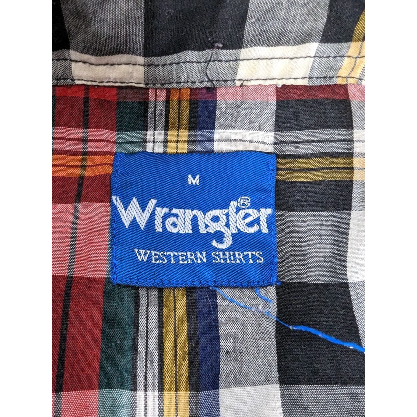 Wrangler Wrangler Shirt Men Medium Cowboy Western Long Sleeve Pearl Snap T2F Size US M / EU 48-50 / 2 - 4 Thumbnail