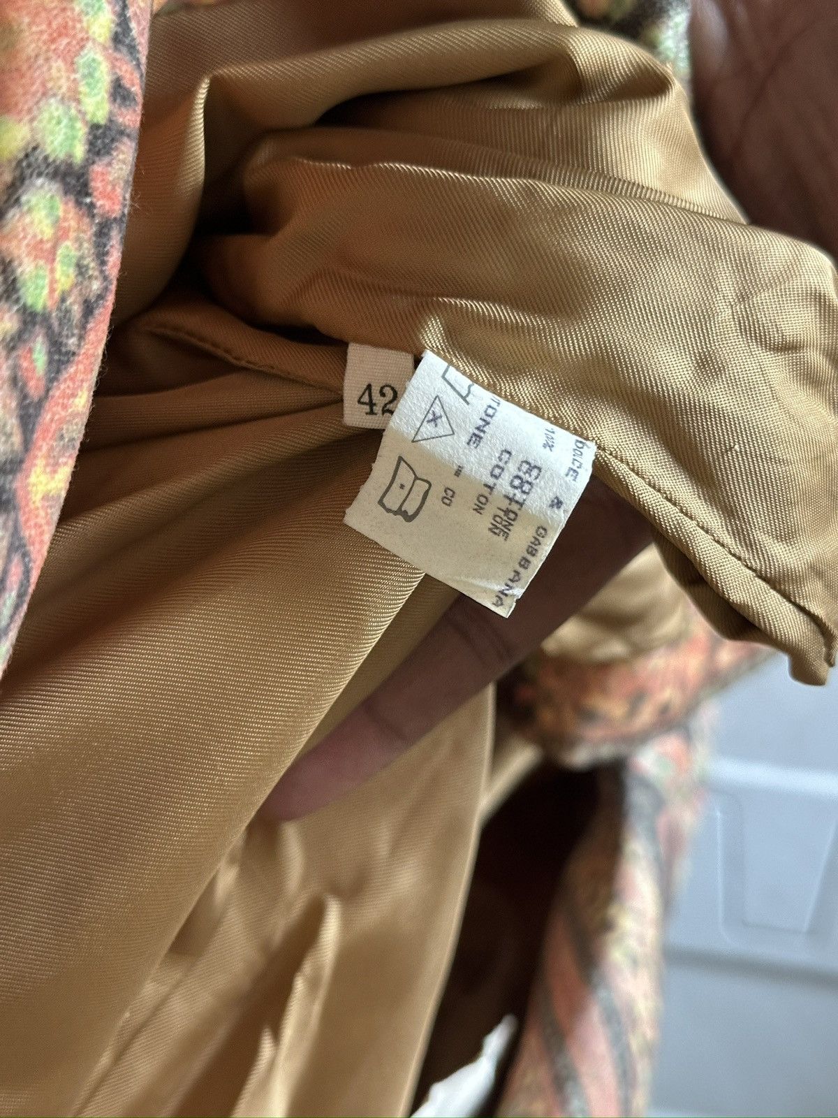 Dolce & Gabbana 1980 Dolce & Gabbana Jacquard Blazer Jacket Size M / US 6-8 / IT 42-44 - 8 Thumbnail