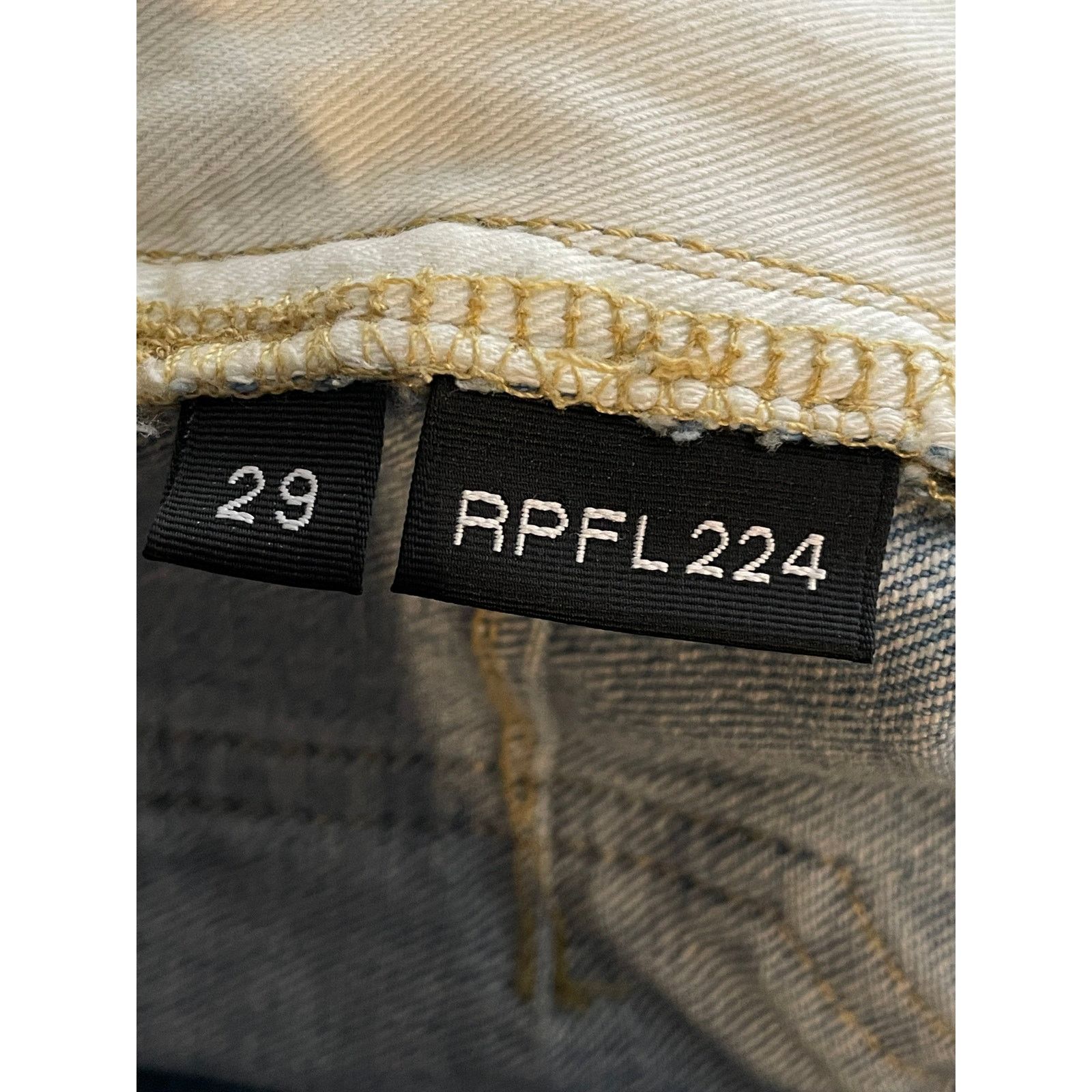 Purple Brand Purple Brand Light Wash Blue Jeans Size US 29 - 6 Thumbnail
